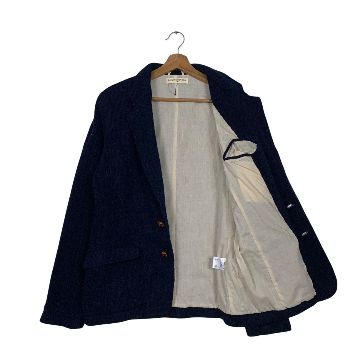Japanese Brand Louxs Union Work Wool Casual Jacket Size US M / EU 48-50 / 2 - 9 Thumbnail