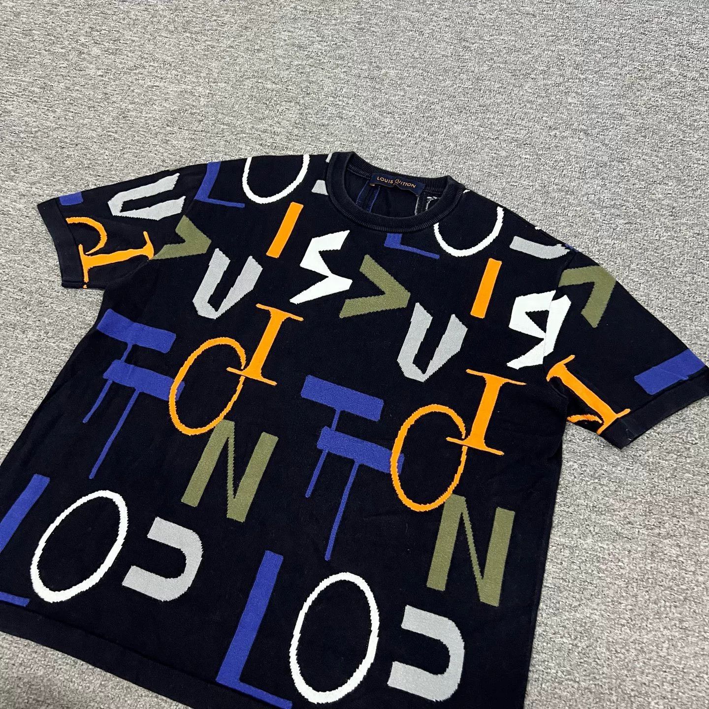 Louis Vuitton louis vuitton logo knit short sleeve shirt Size US M / EU 48-50 / 2 - 2 Thumbnail