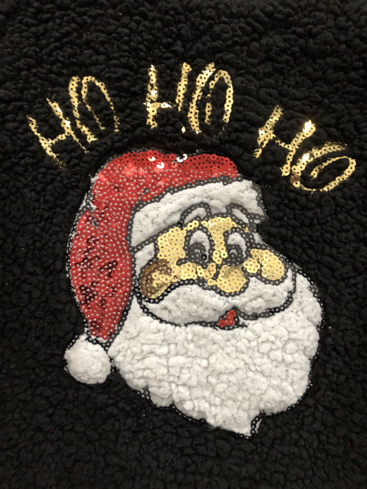 Holiday Brand Poof Santa Claus Fuzzy Sweater Size S / US 4 / IT 40 - 2 Thumbnail