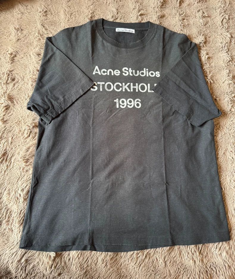 Acne Studios acne studios 1996 black short-sleeved shirt Size US L / EU 52-54 / 3 - 1 Thumbnail
