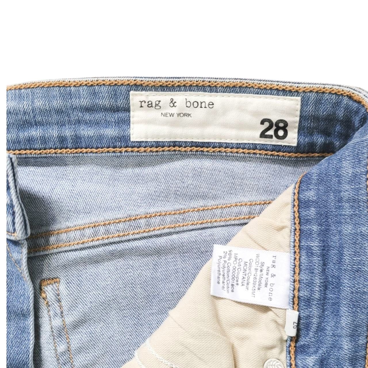 Rag & Bone Rag & Bone Blue Jeans | Size 28 Size 28" / US 6 / IT 42 - 2 Thumbnail