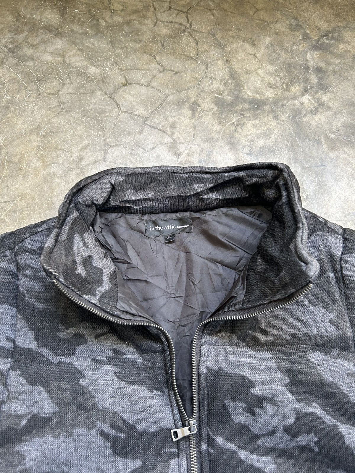 In The Attic In The Attic Homme - Camo Zipper Vest Size XL Size US XL / EU 56 / 4 - 4 Thumbnail