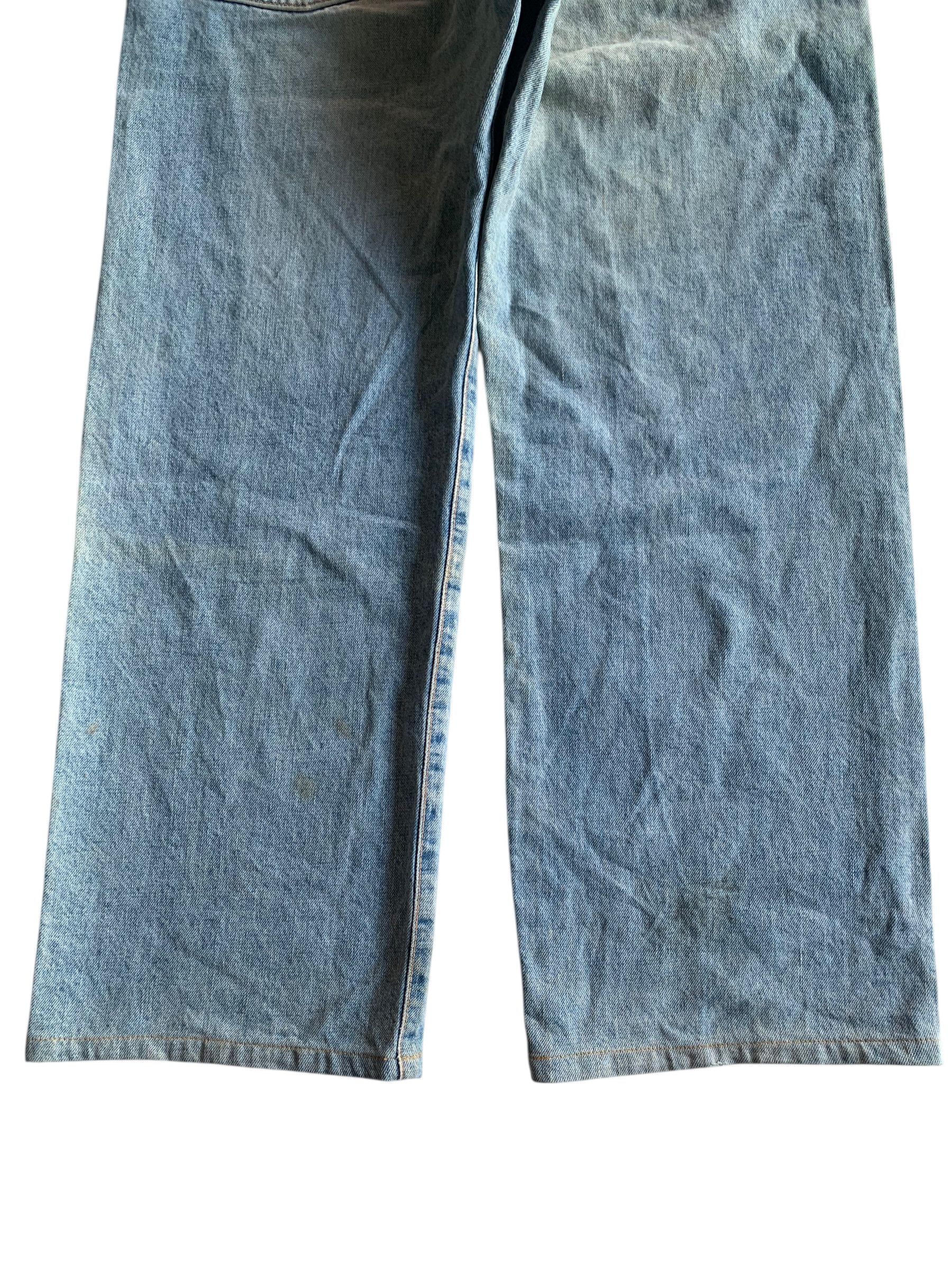 Kapital VINTAGE EDWIN 505X SELVEDGE BAGGY FADED DISTRESSED DENIM Size US 33 - 9 Thumbnail