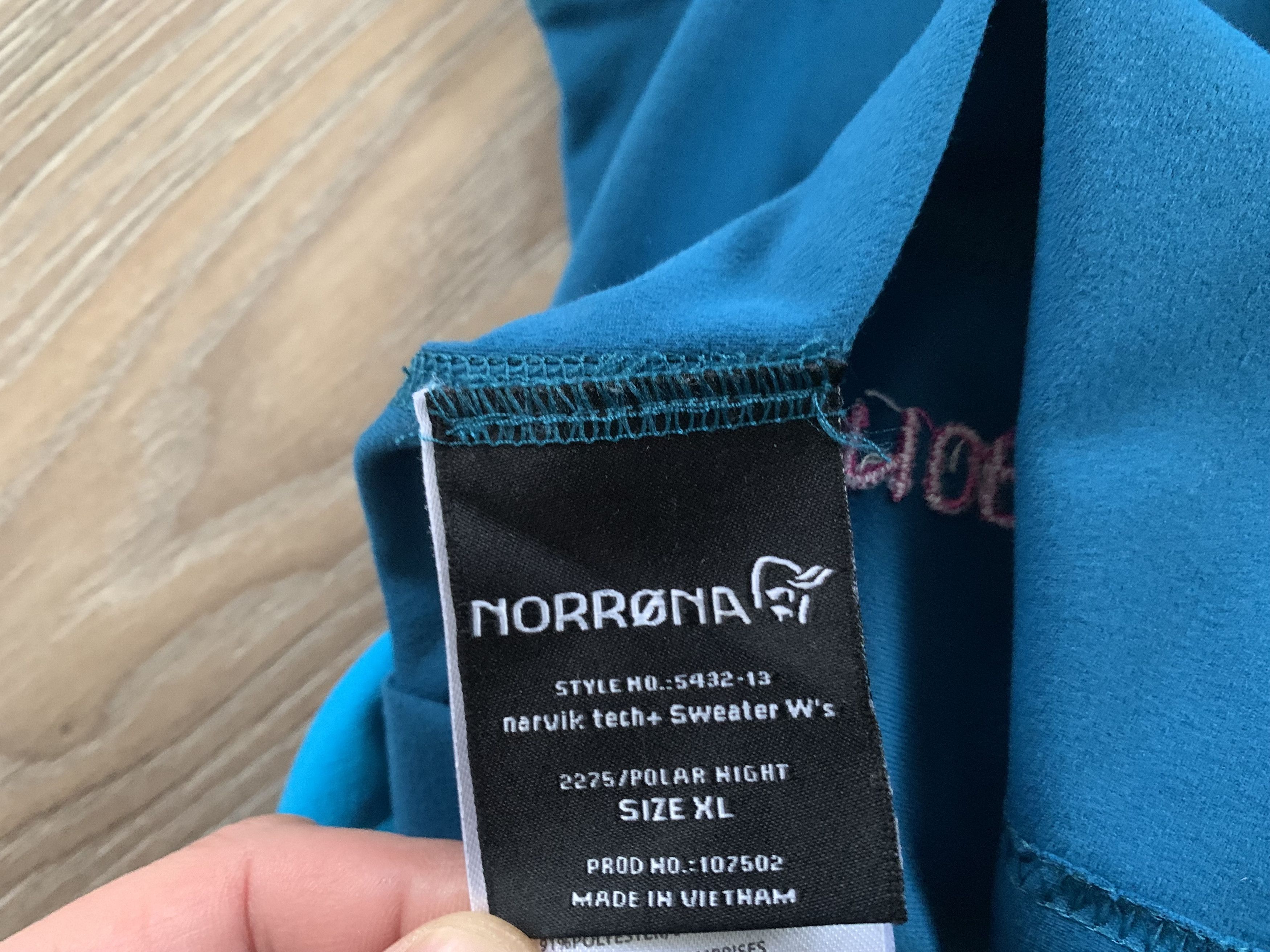 Norrona Women's Norrøna Narvik Tech Plus Sweater Stretch Long Sleeve Size US XL / EU 56 / 4 - 7 Thumbnail