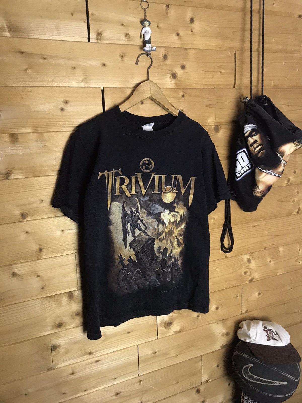 Band Tees Vintage Trivium 2006 tour faded t-shirt Size US M / EU 48-50 / 2 - 1 Thumbnail