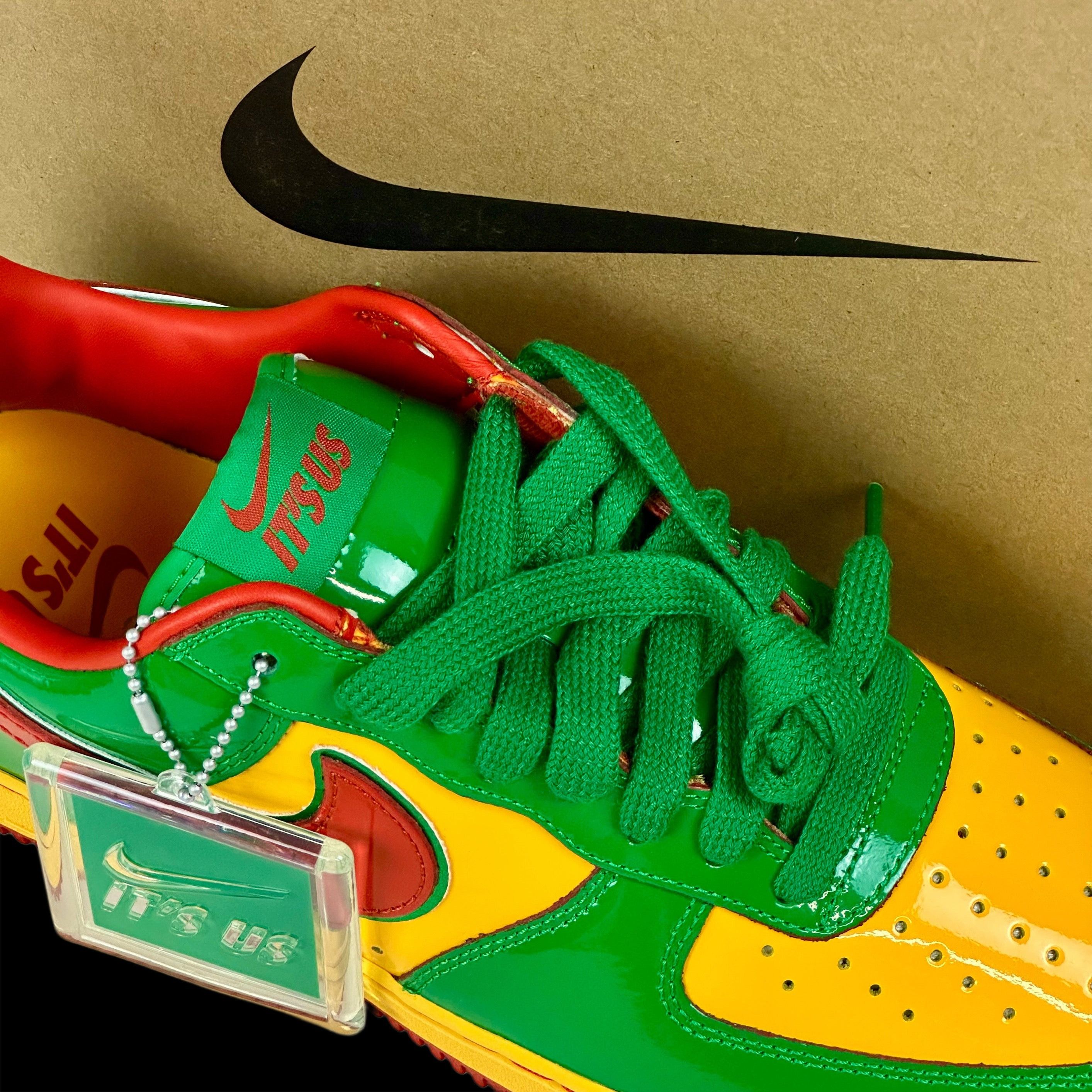 Lil Yachty × Nike 2025 lil yachty // nike air force 1 rasta lucky green bape Size US 9.5 / EU 42-43 - 5 Thumbnail