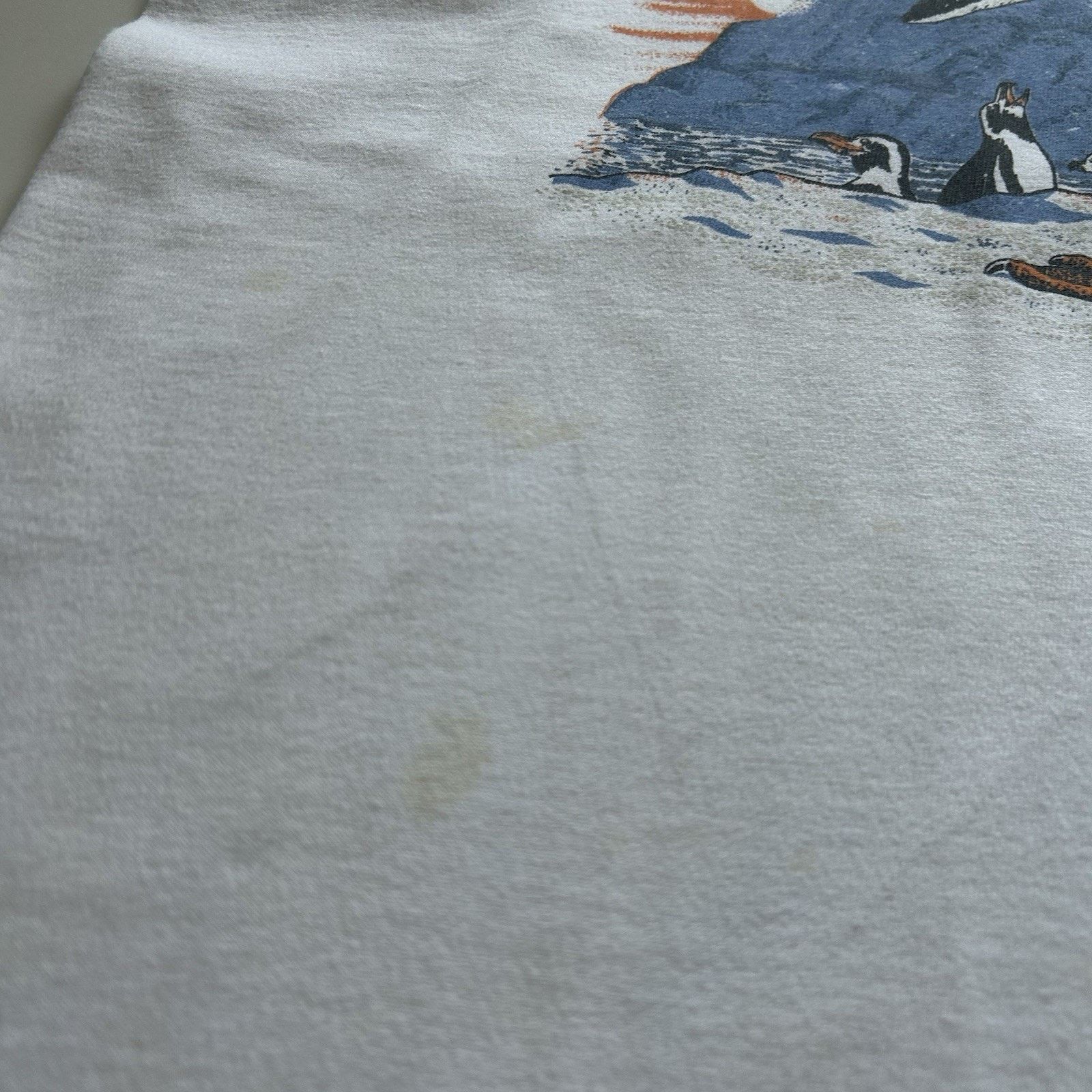 Anvil Vintage Penguins T Shirt XL 90s Animal Art 1995 Zoo Graphic Size US XL / EU 56 / 4 - 8 Thumbnail