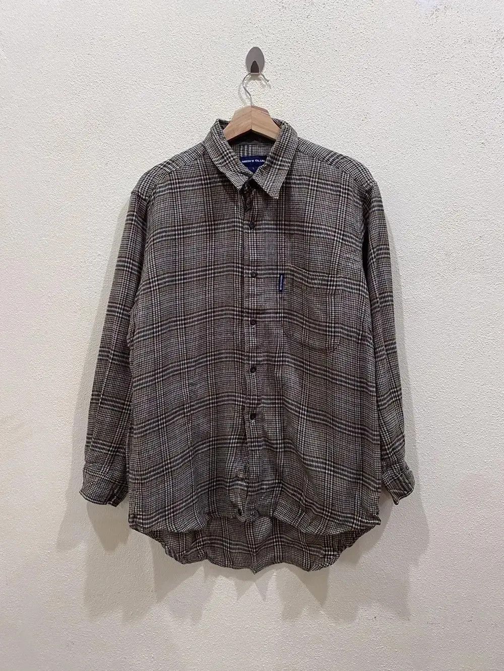 Flannel Vintage Mens Club Flannel Shirt Size US L / EU 52-54 / 3 - 2 Thumbnail