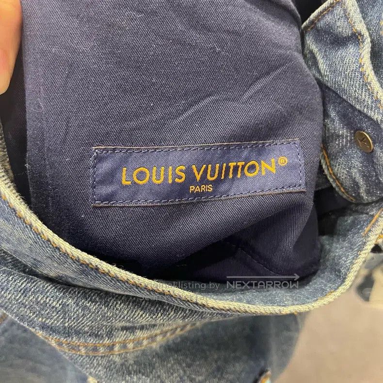 Louis Vuitton Louis Vuitton Turquoise Denim Pants Size US 36 / EU 52 - 4 Thumbnail