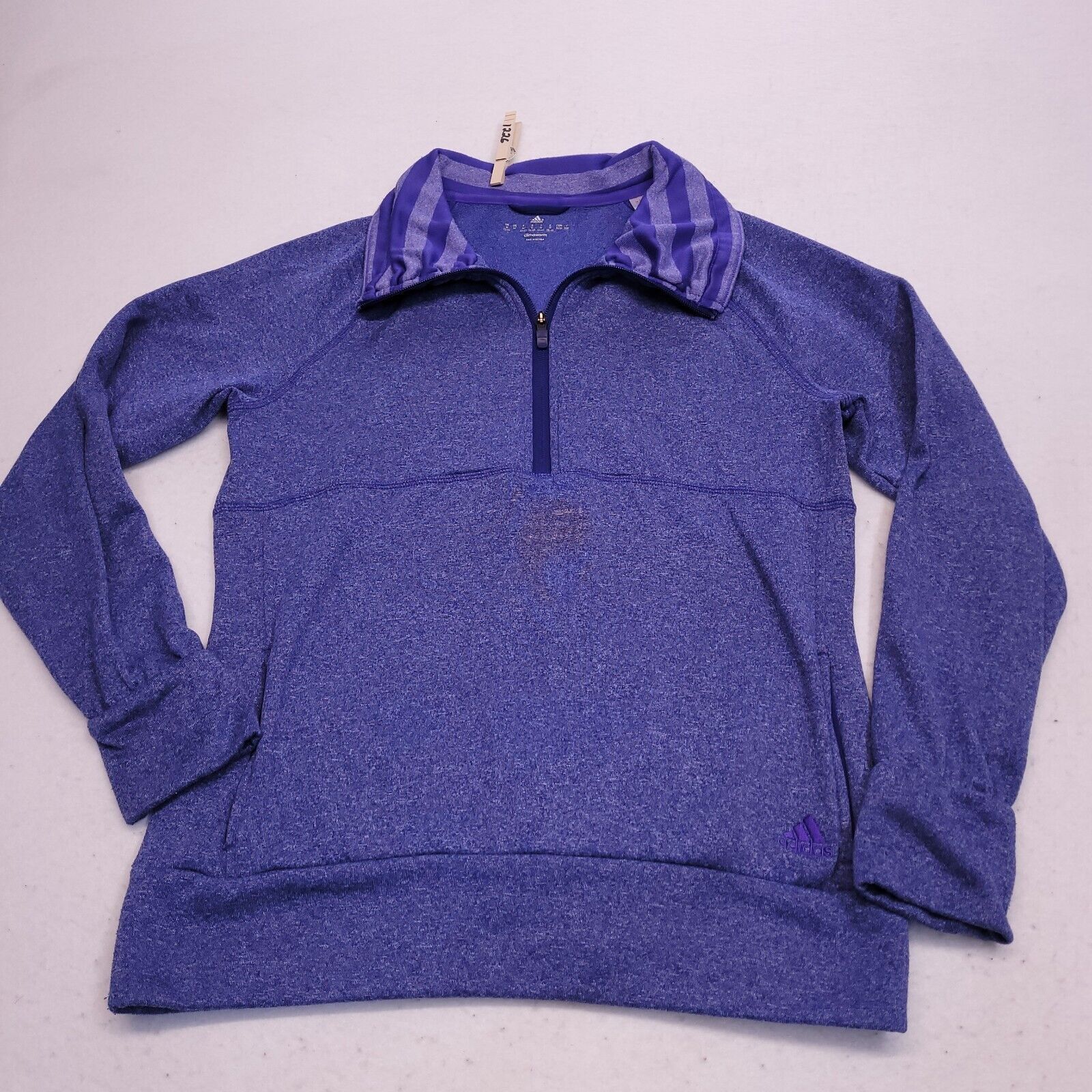 Adidas Adidas Climawarm Zip Up Pullover Jacket Womens Size M Purple Size M / US 6-8 / IT 42-44 - 2 Thumbnail