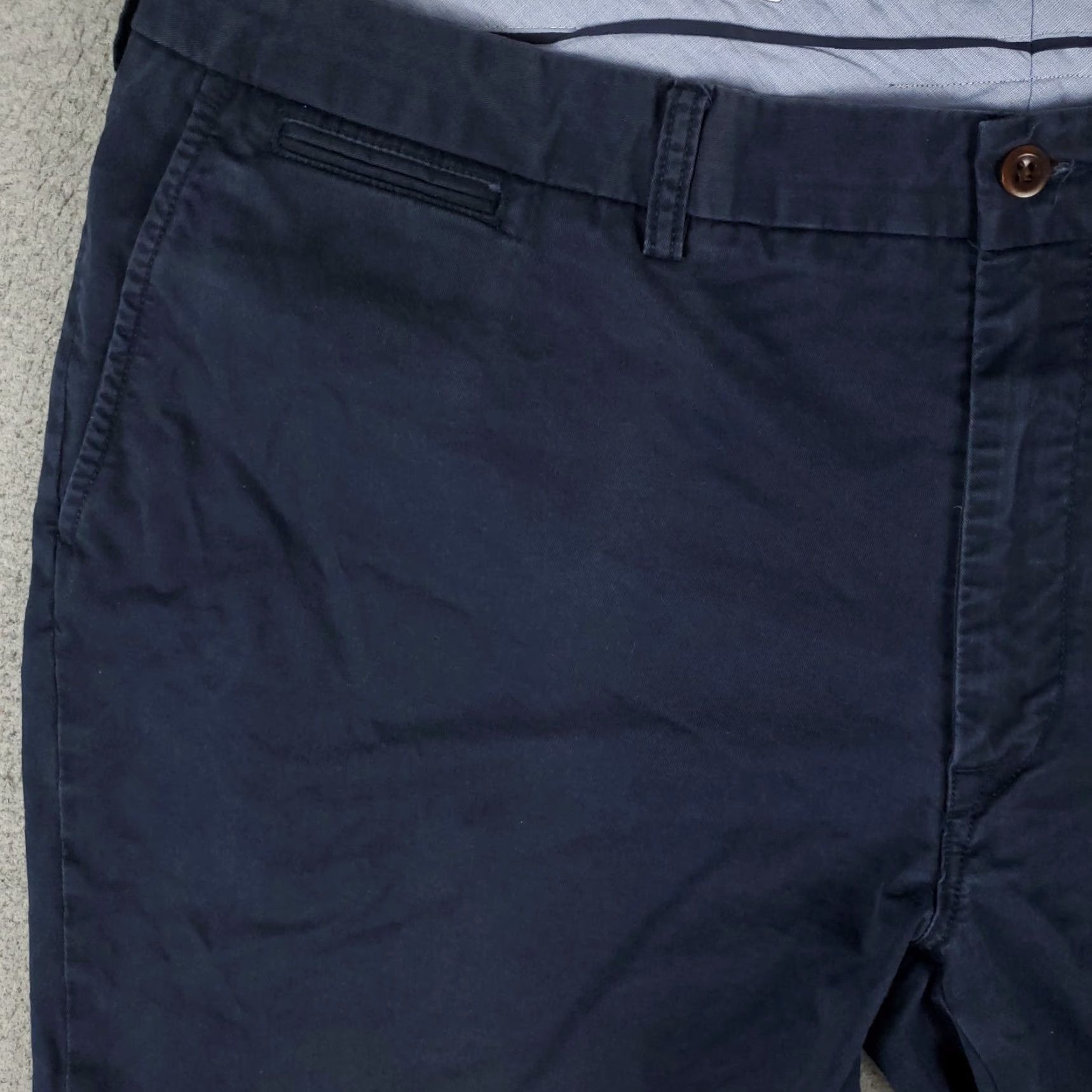 Ralph Lauren VINTAGE Ralph Lauren Shorts Men's Size 42 Flat Front Chino Casual Blue Widths Size US 42 / EU 58 - 2 Thumbnail
