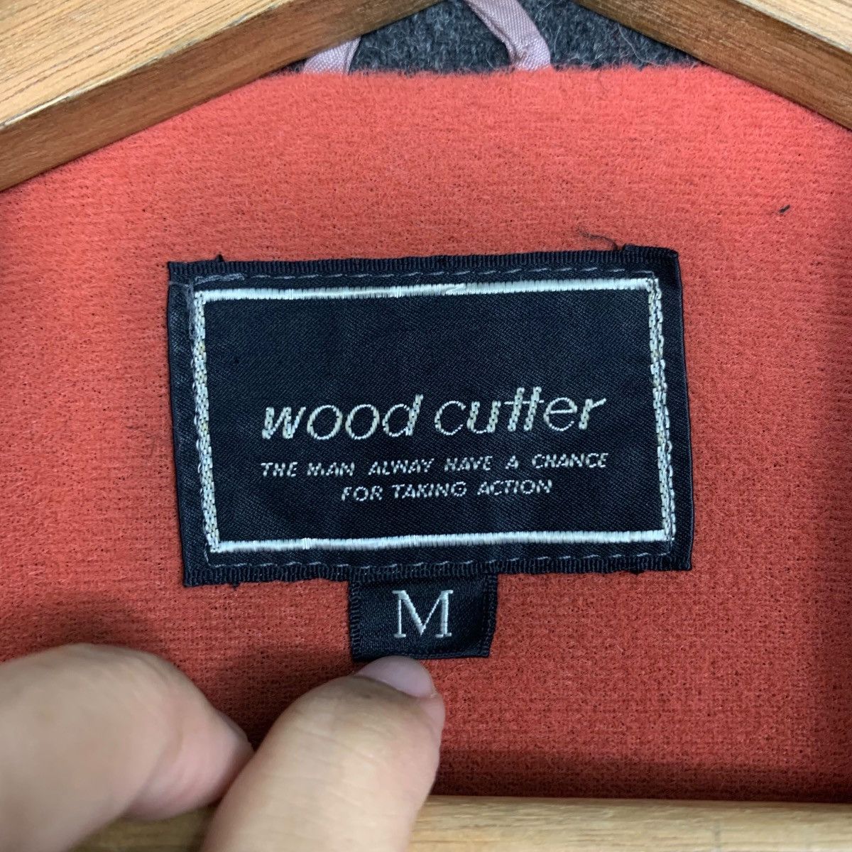 Japanese Brand Vintage 90’s WOOD CUTTER Wool Casual Jacket #2460-C110 Size US M / EU 48-50 / 2 - 17 Thumbnail