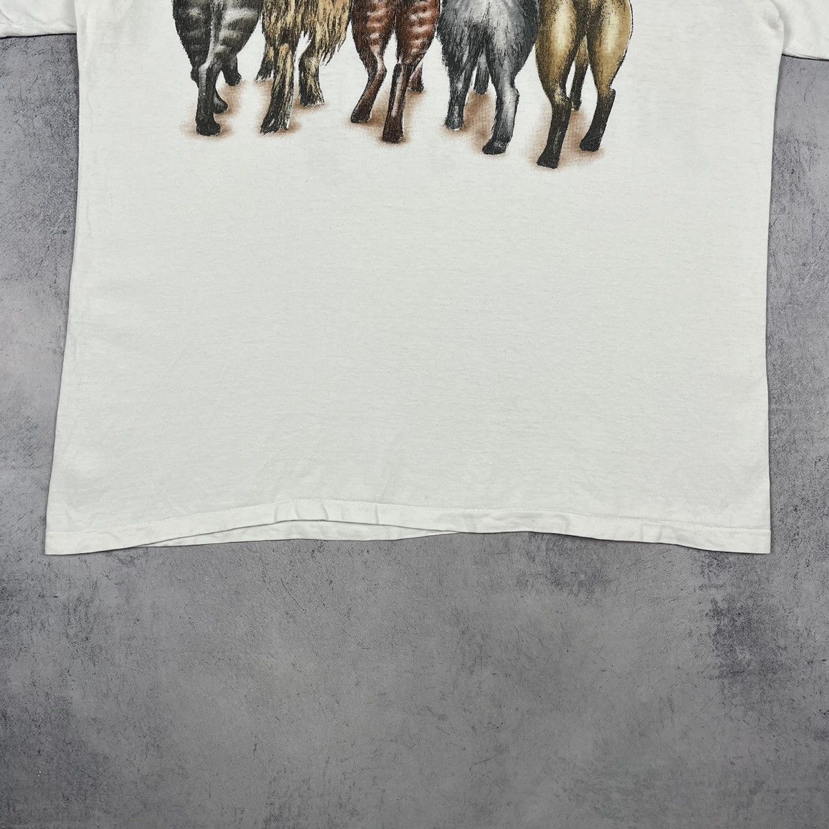 Vintage Vintage Cat’s humor cute graphic tee 90’s Size US L / EU 52-54 / 3 - 16 Thumbnail