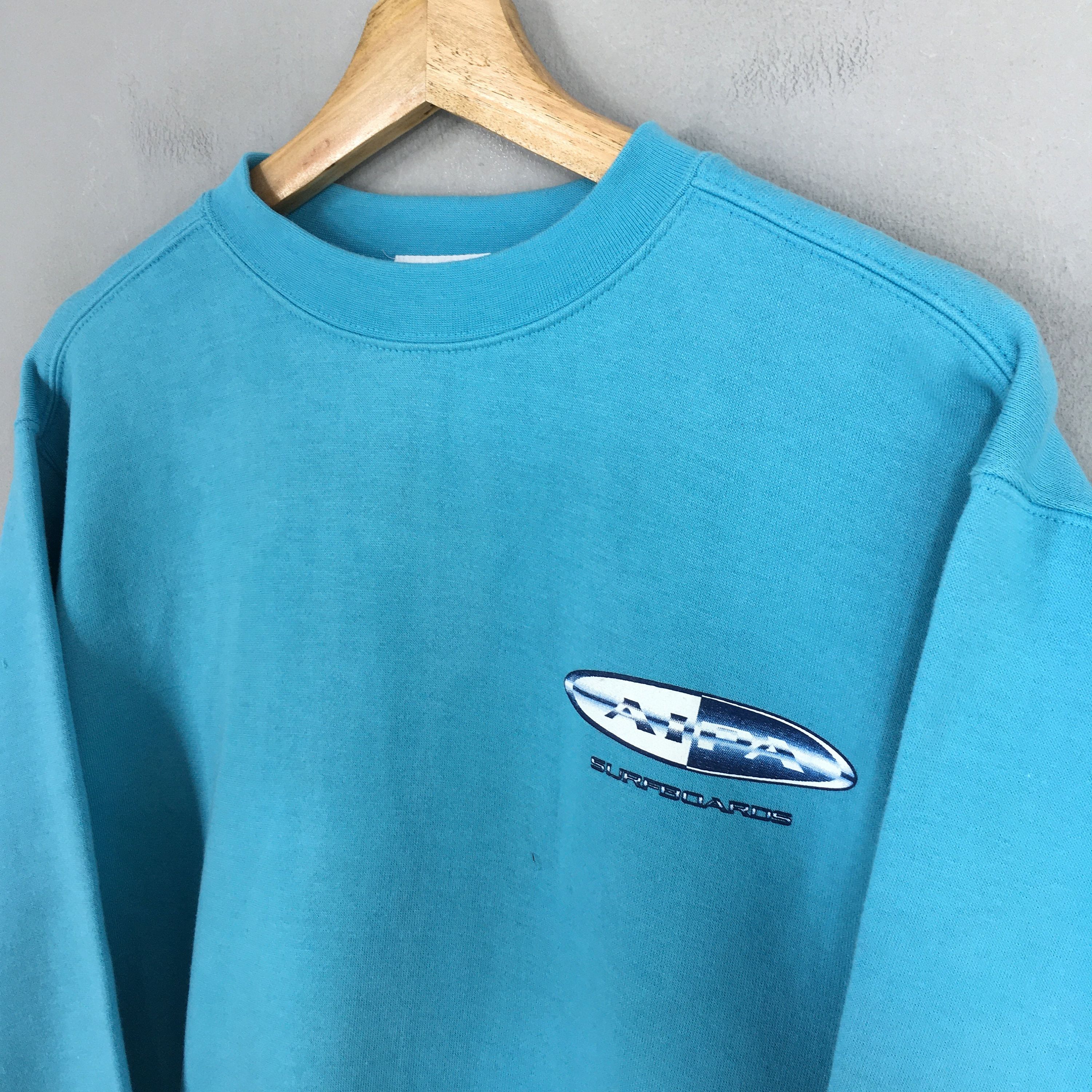 Vintage Vintage 90s Ben Aipa Surfboards Sweatshirt Medium Size US M / EU 48-50 / 2 - 5 Thumbnail