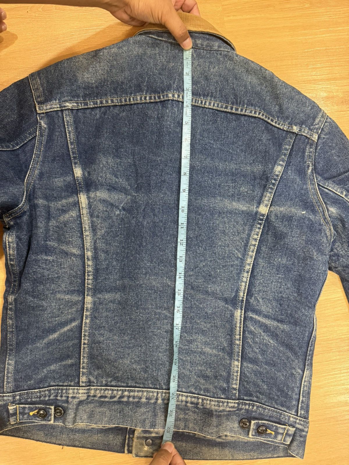 Vintage Vintage 70s Lee Storm Rider Blanked Lined Denim Jacket Size US M / EU 48-50 / 2 - 25 Thumbnail