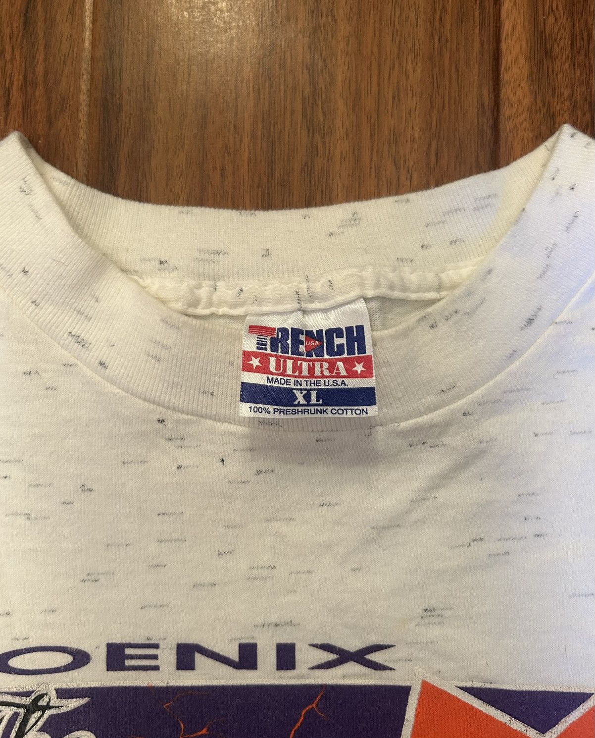 Vintage Vtg 1993 Phoenix Suns NBA Finals WC Champs T-Shirt XL Size US XL / EU 56 / 4 - 4 Thumbnail
