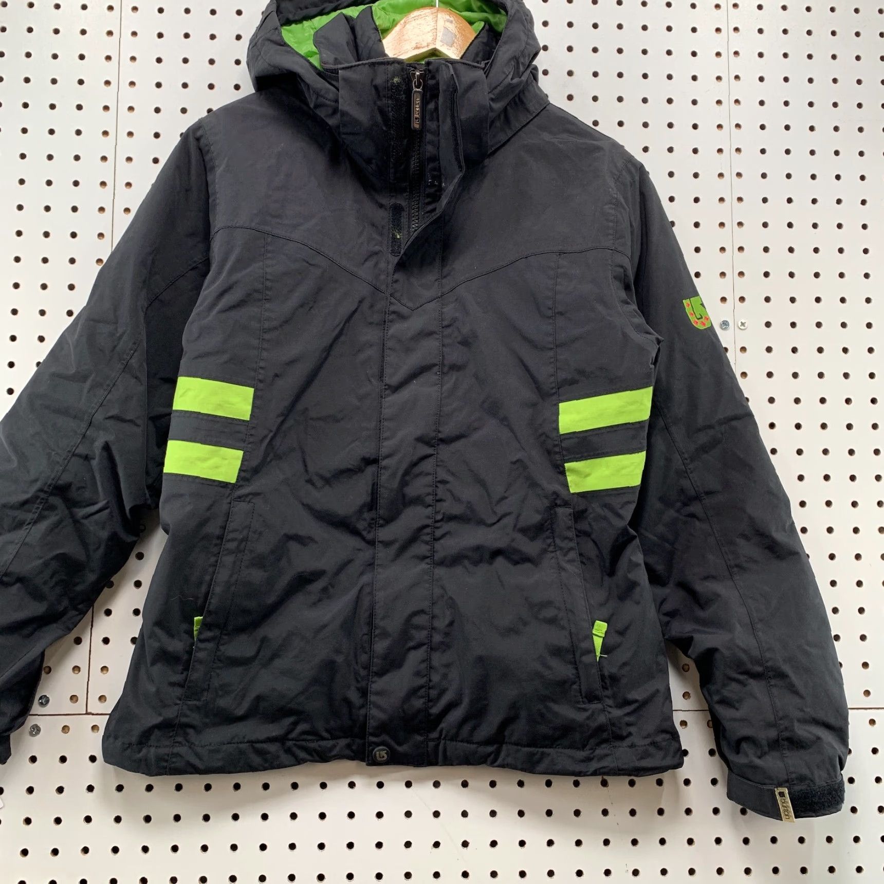 Burton Burton Ski Jacket Womens Small Black Green 3 In 1 Removable Liner Snow 20x25 Size S / US 4 / IT 40 - 6 Thumbnail