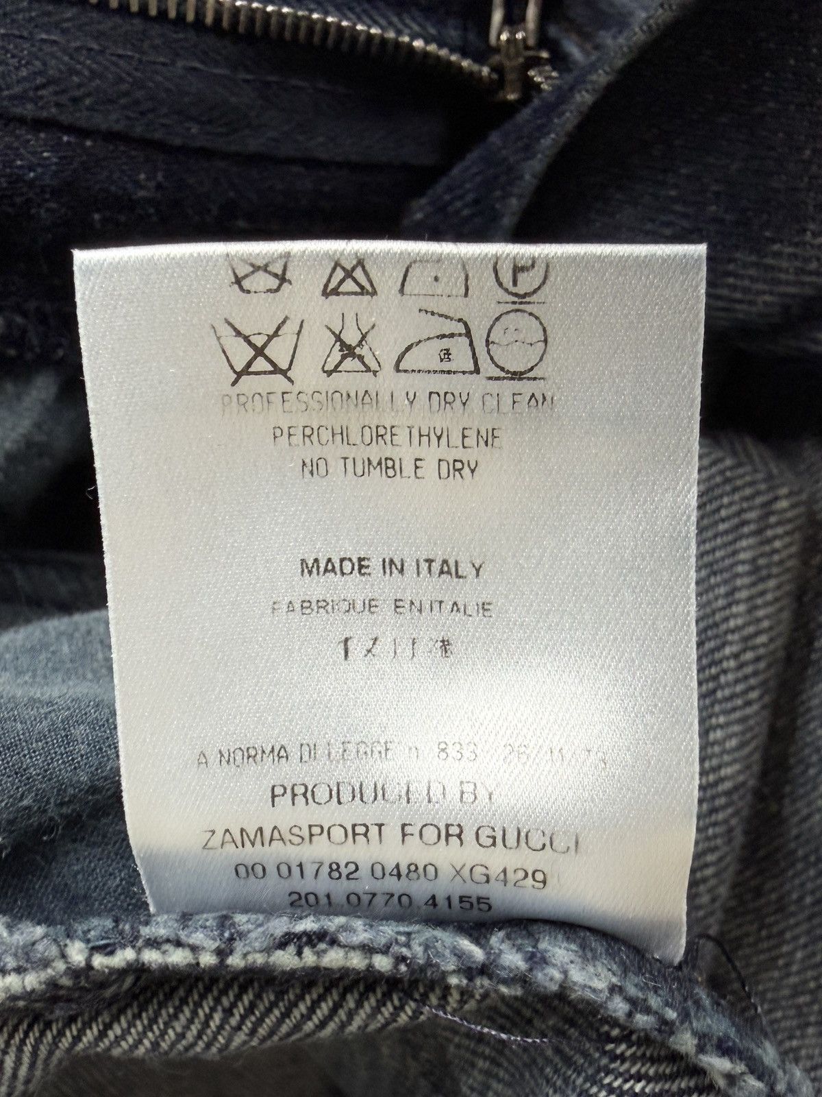 Gucci SS00 Gucci Tom Ford Whiskered Bootcut Flared Denim Jeans Size US 29 - 8 Thumbnail
