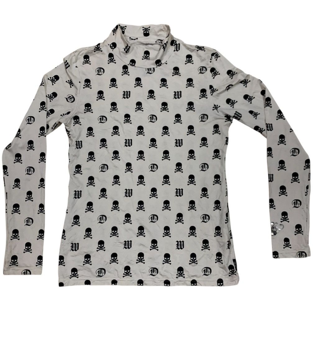 Japanese Brand Dance With Dragon Long Sleeve High Neck Size XS / US 0-2 / IT 36-38 - 1 Thumbnail