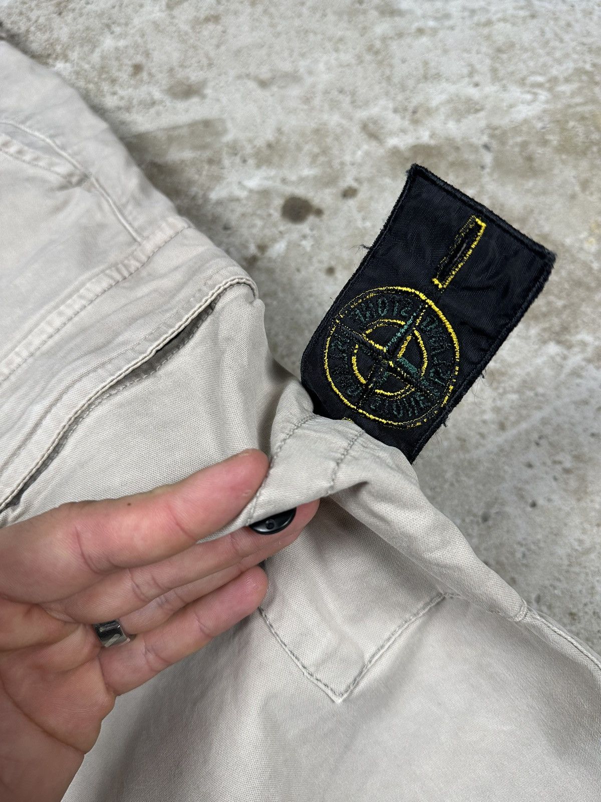 Massimo Osti × Stone Island Stone Island Beige Cargo Pants Type SK Size US 32 / EU 48 - 9 Thumbnail