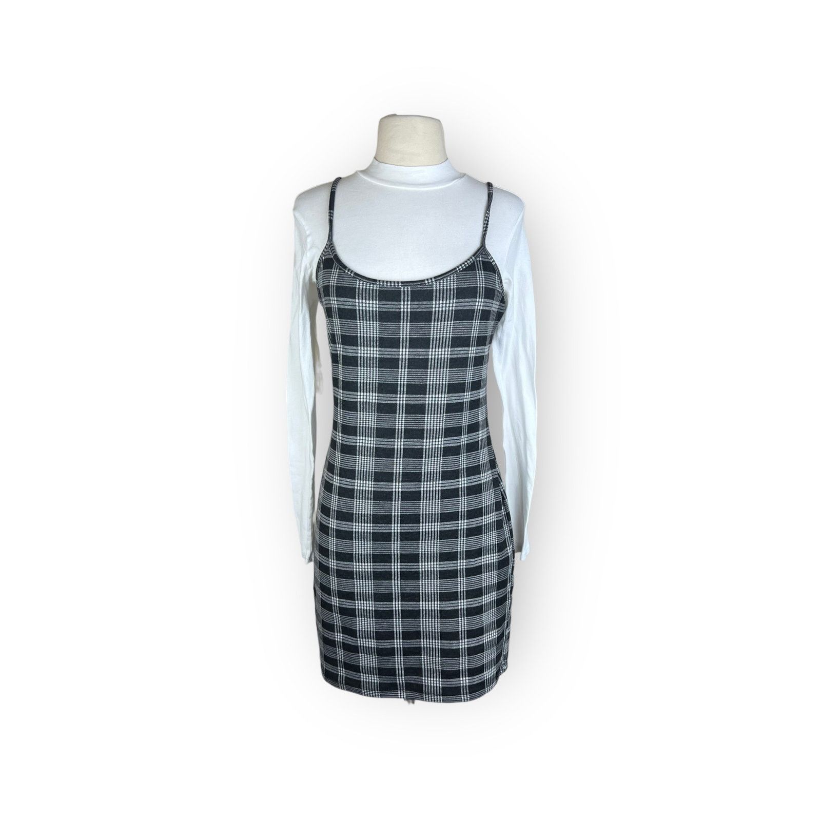 Forever 21 Fashion Nova | School Girl Mini Dress Set l Medium Size M / US 6-8 / IT 42-44 - 3 Thumbnail