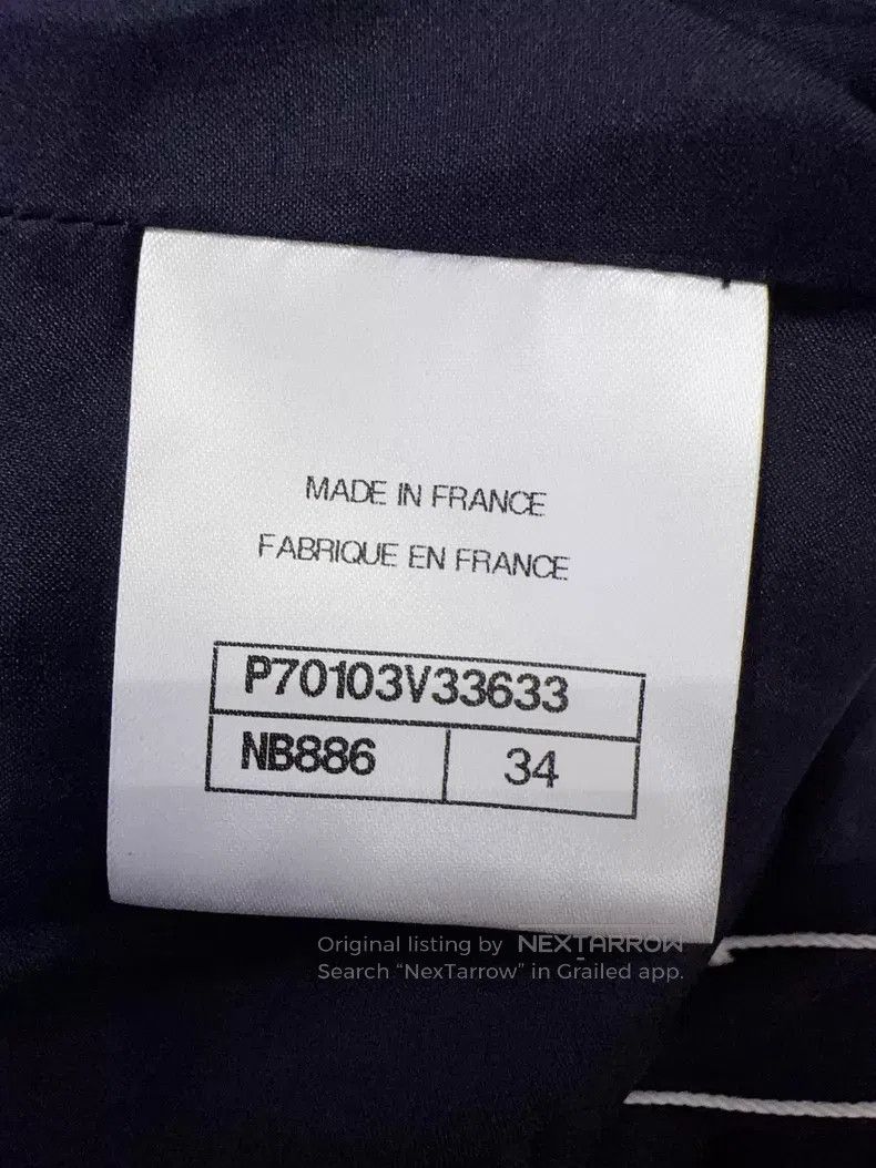 Chanel Chanel Blue trousers Size 42" / US 20 - 6 Thumbnail