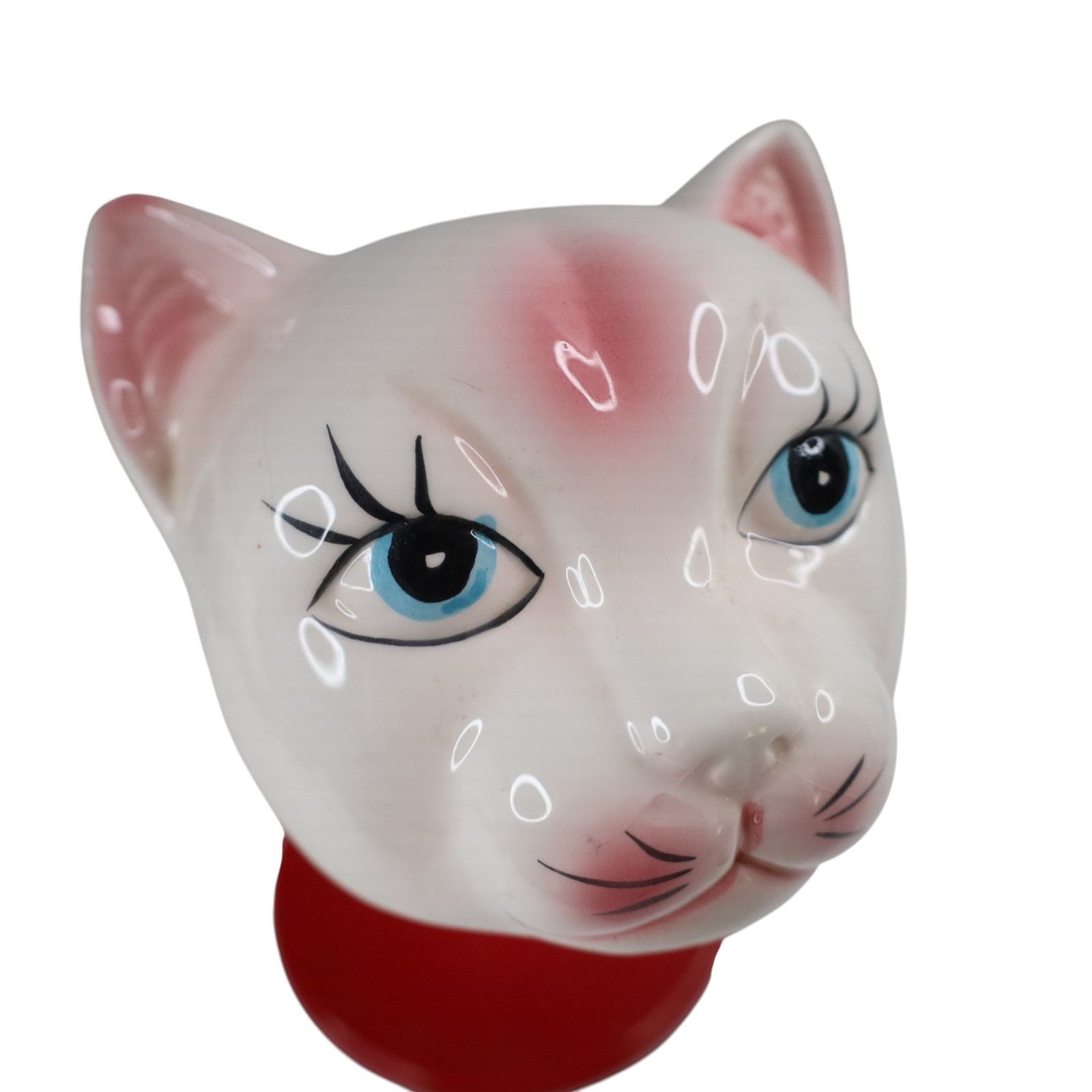 Vintage Vintage MCM Ceramic Cat Head Goose Neck Desk Lamp Size ONE SIZE - 2 Thumbnail