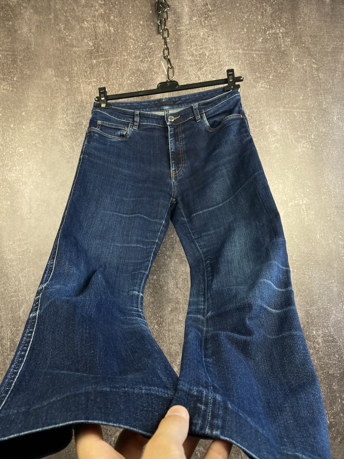 Prada Vintage Prada Denim Jeans Pants Distressed y2k size 29 Size 29" - 3 Thumbnail