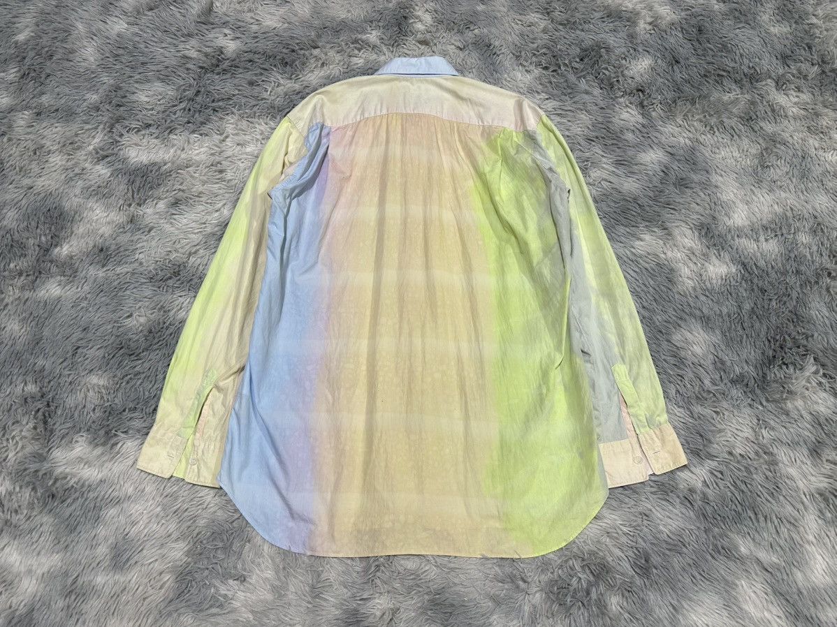 Comme des Garcons SHIRT 🔥Vintage Comme Des Garcons Shirt Ombré Pastel Size US L / EU 52-54 / 3 - 8 Thumbnail
