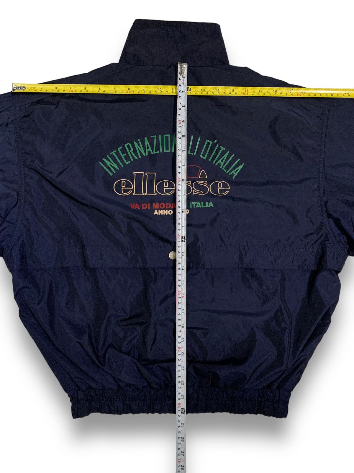 Ellesse Vintage Ellesse D’ Italia Embroidered Bomber Jacket Size US L / EU 52-54 / 3 - 19 Thumbnail