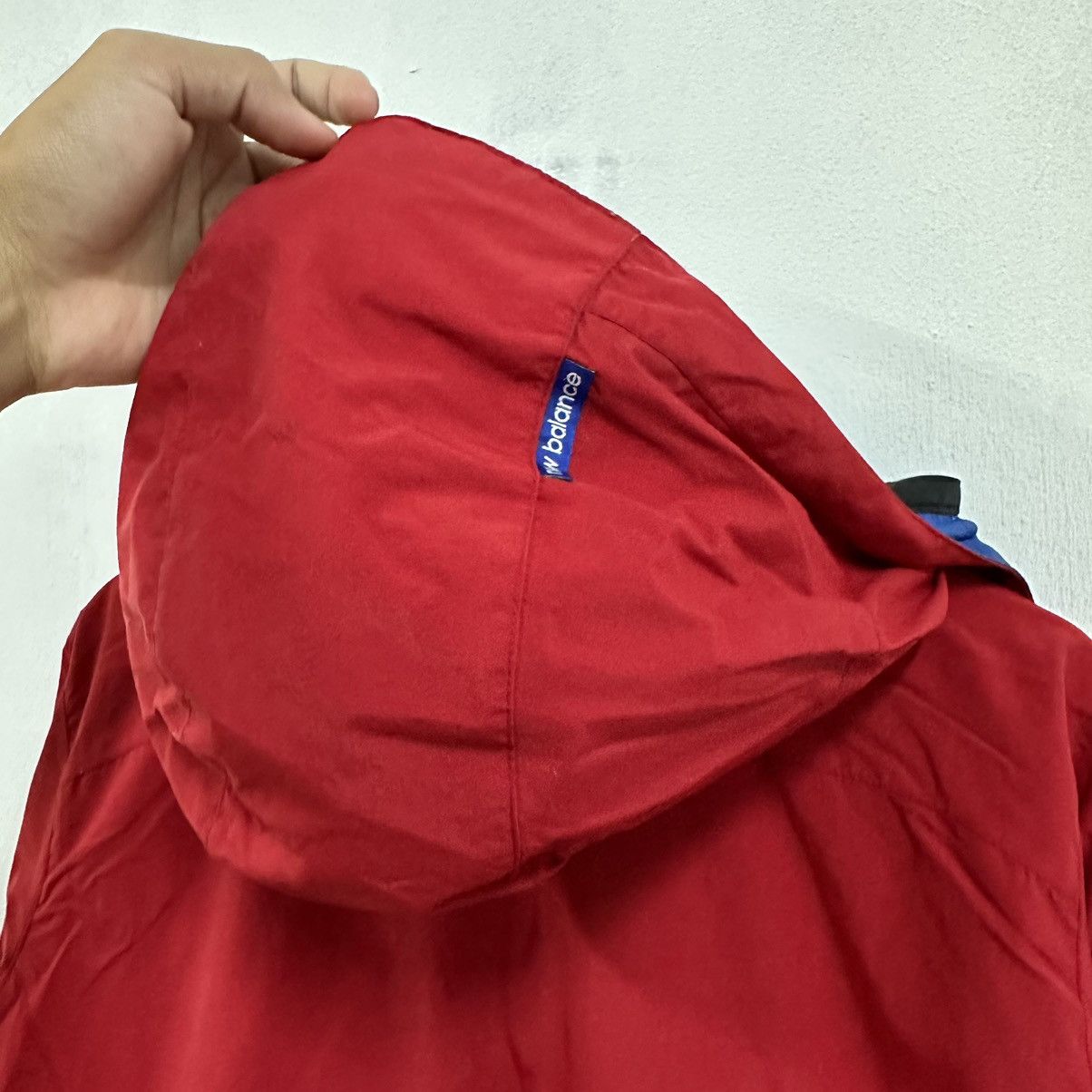 New Balance Vintage New Balance Sweater Waterproof Raincoat Zipper Size US M / EU 48-50 / 2 - 13 Thumbnail