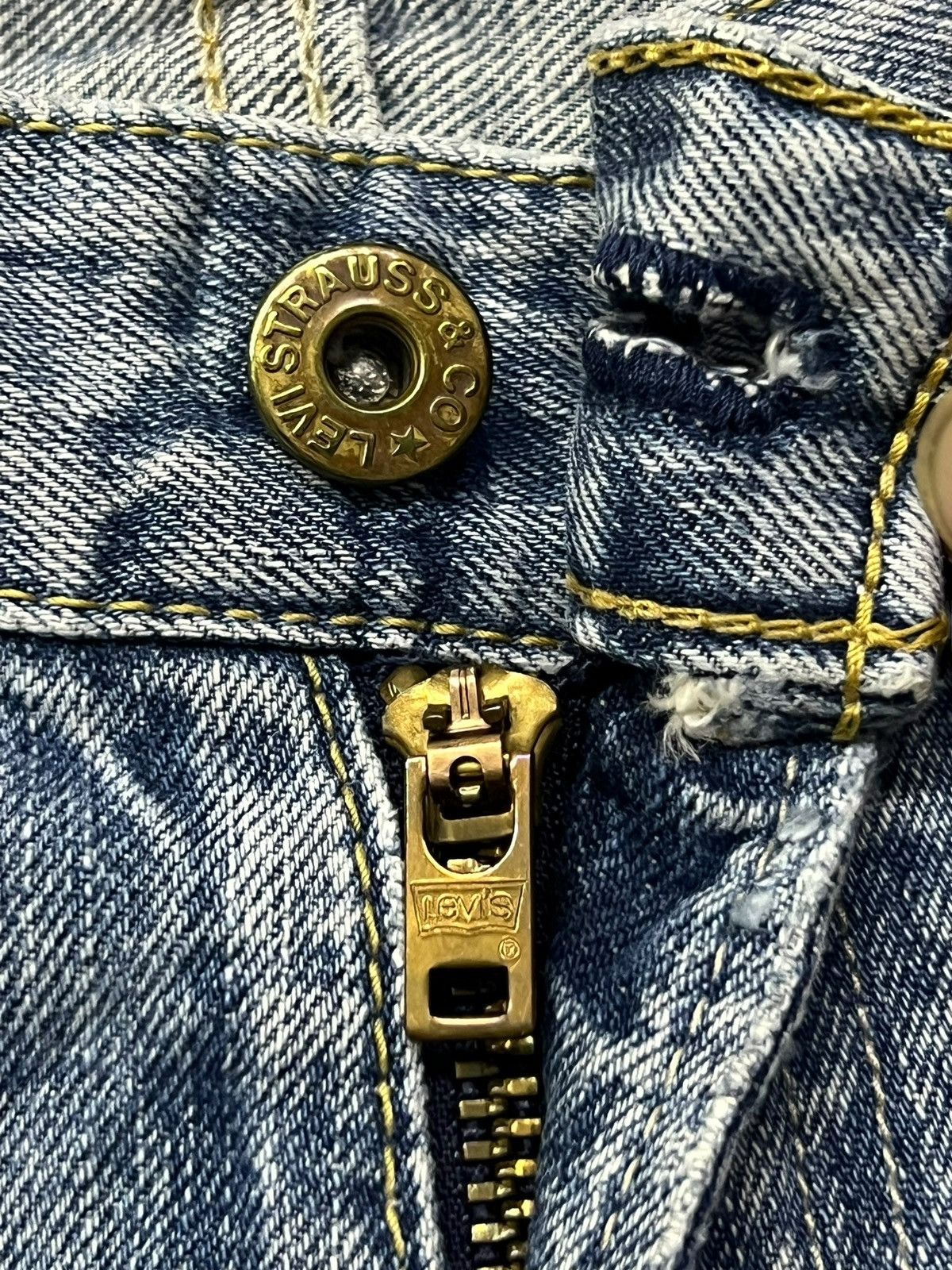 Levi's Vintage Levi’s 502 Japan - Faded Wash, Distressed Denim Size US 32 / EU 48 - 10 Thumbnail