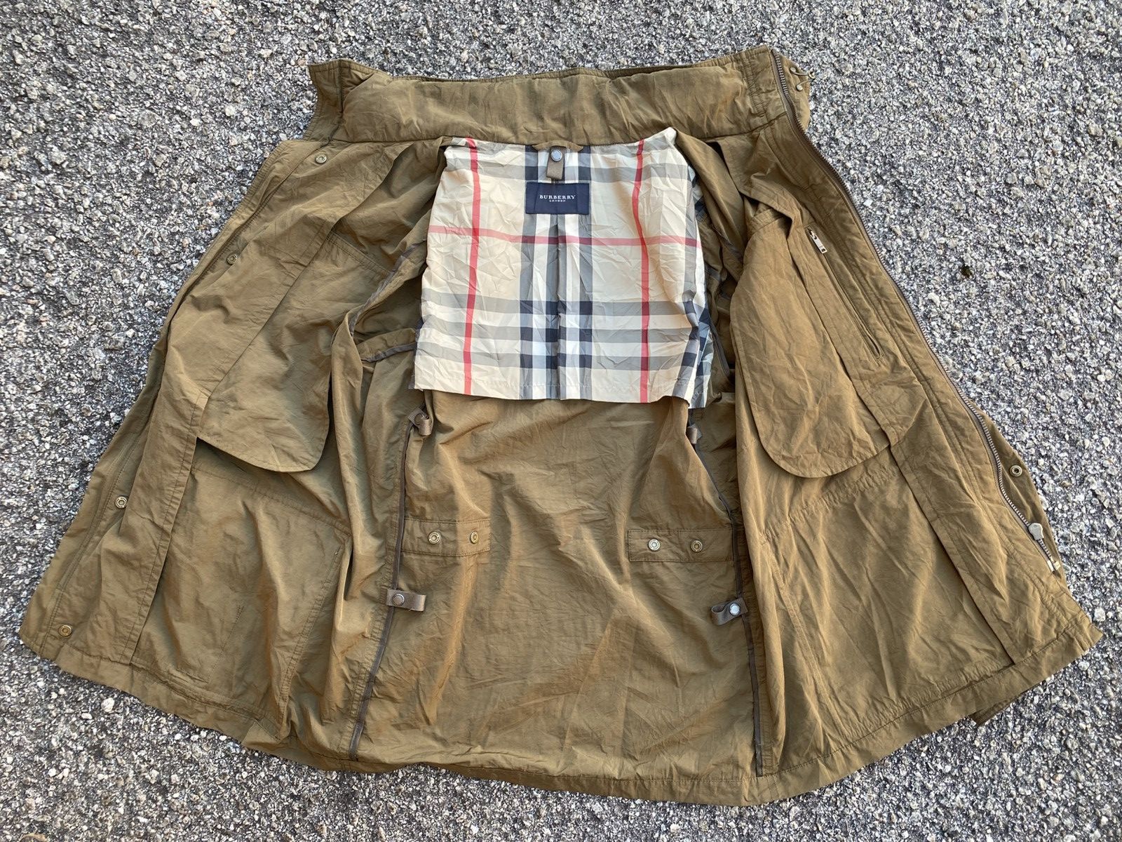 Burberry Burberry Vintage Military Jacket with Packable Hoodie Size US L / EU 52-54 / 3 - 16 Thumbnail