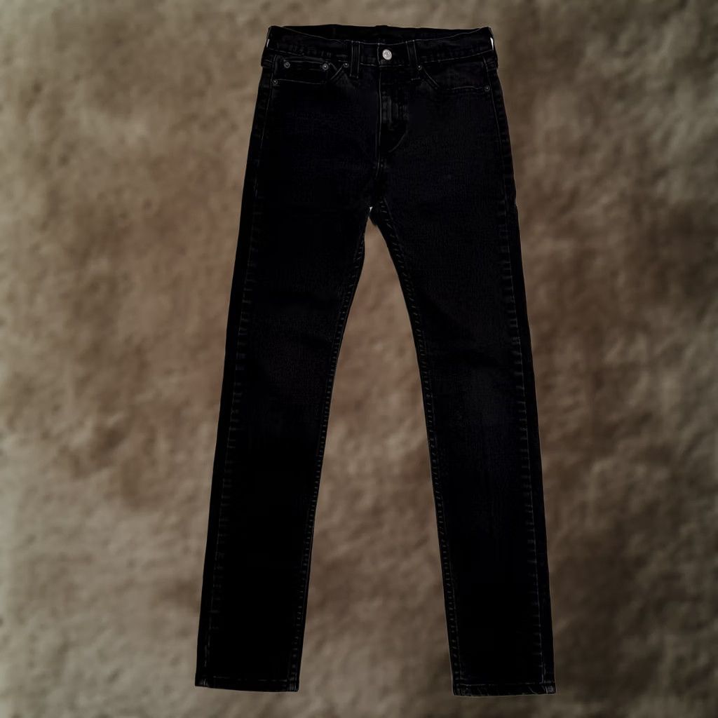 Levi's Levi's 510 Jeans Mens Slim Skinny Black Denim Waterless 28x32 Zip Pocket Rock Casual Regular Jeans Mens Size US 28 / EU 44 - 1 Thumbnail