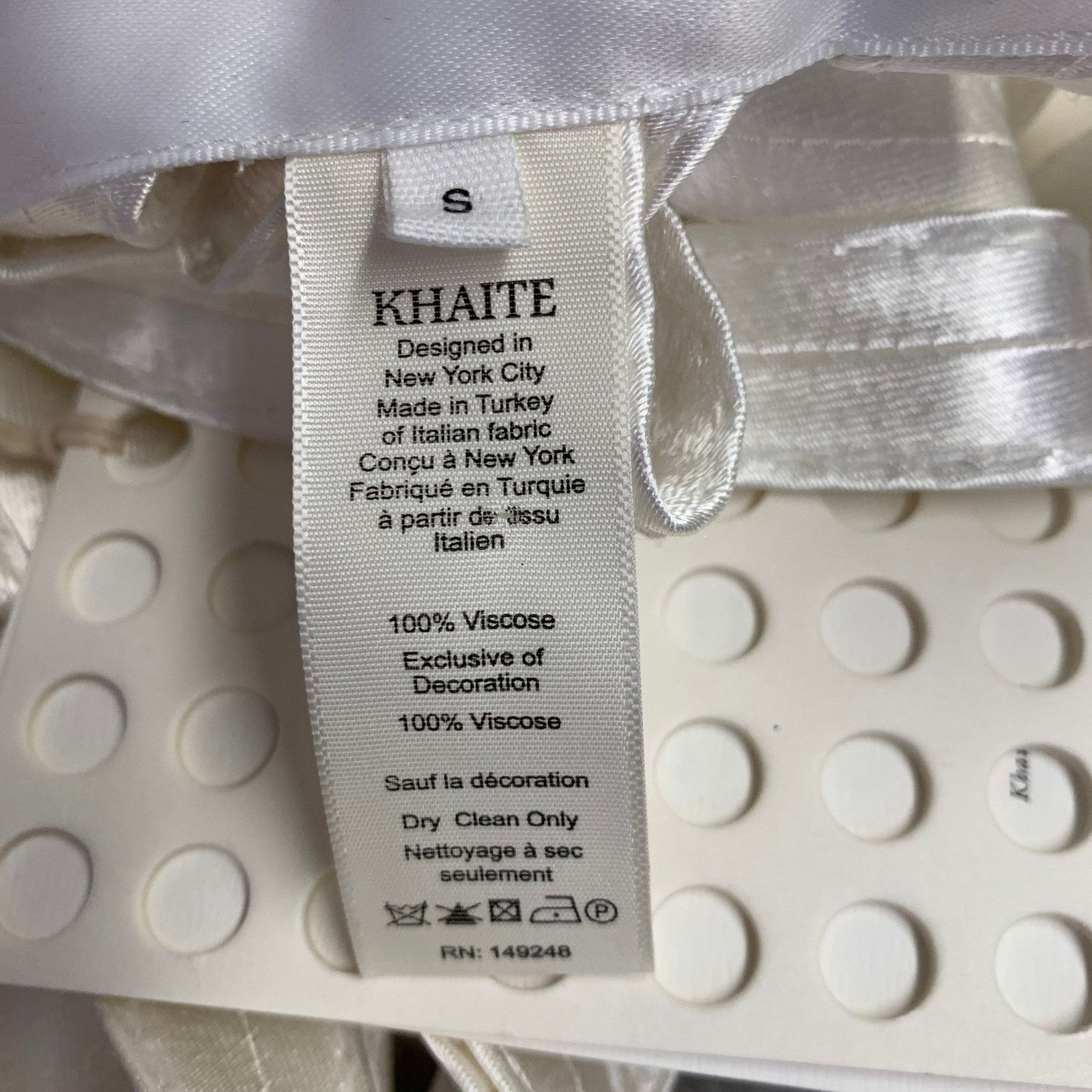 KHAITE KHAITE Size S Beige Viscose Straps Harness Dress Top Size S / US 4 / IT 40 - 6 Thumbnail