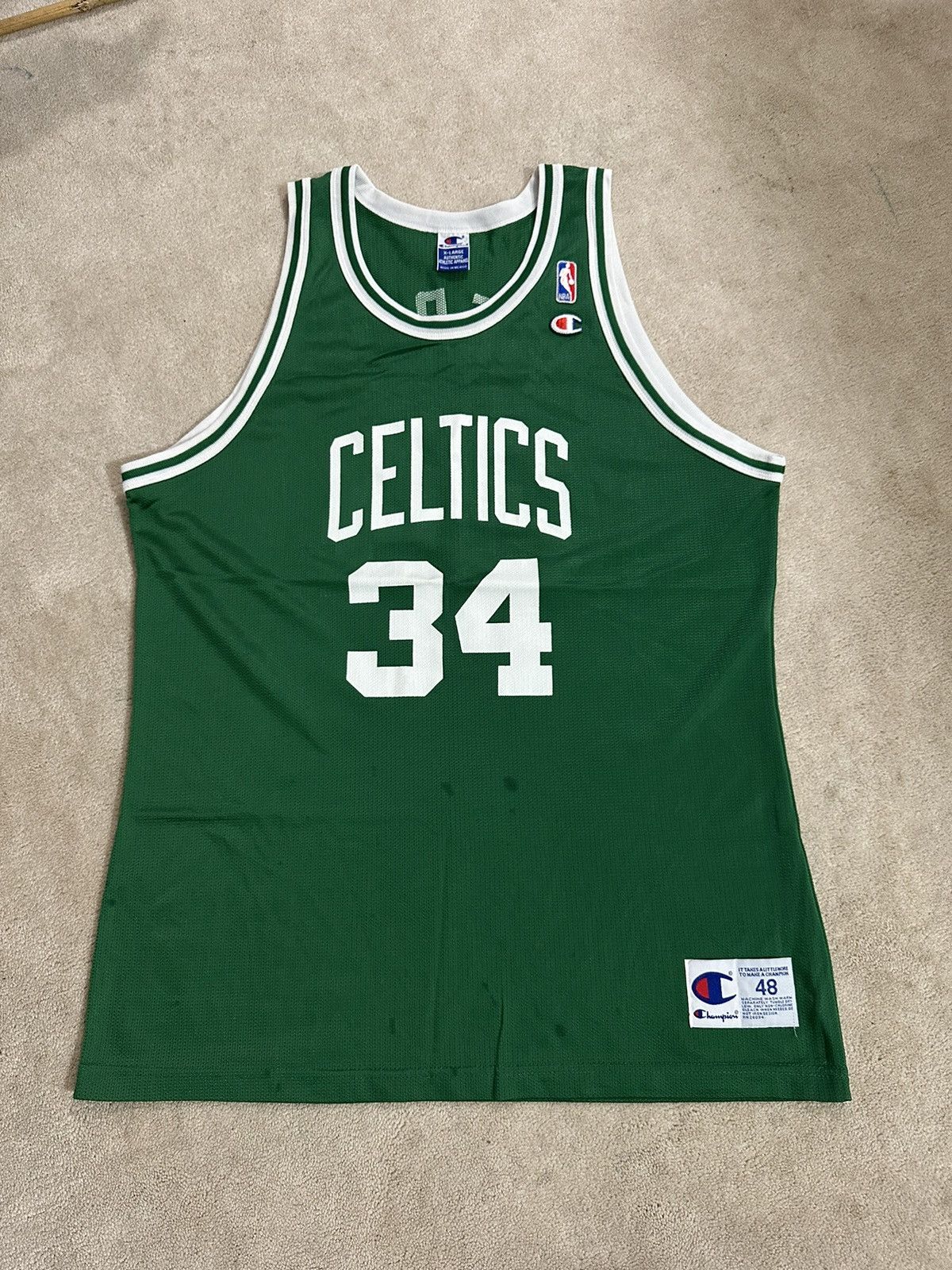 Champion × NBA × Vintage 90s Boston Celtics Paul Pierce “TheTruth” Champion Jersey Size US XL / EU 56 / 4 - 1 Thumbnail