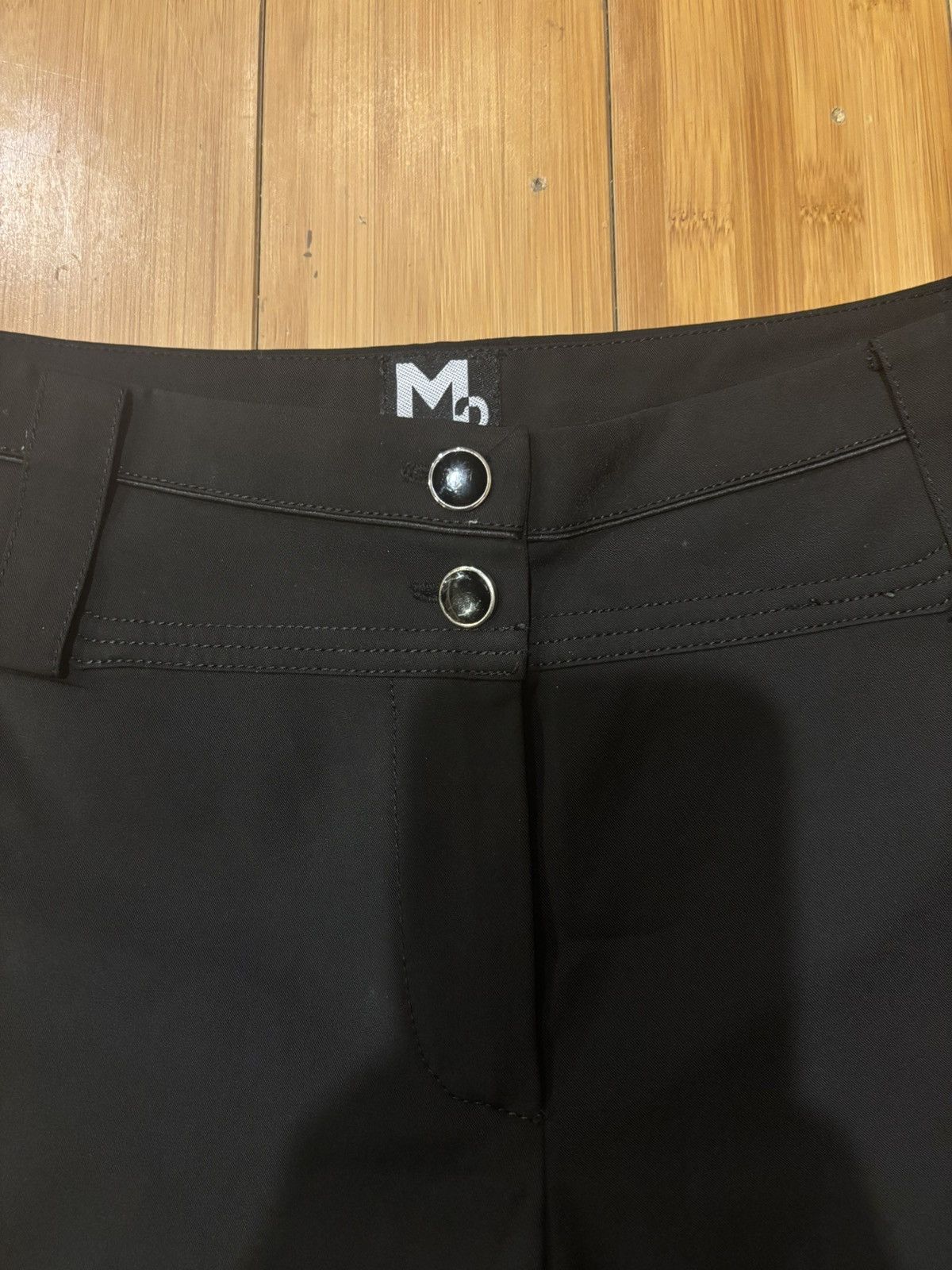 Other Classic black wide leg trousers.wp-370 Size 28" / US 6 / IT 42 - 5 Thumbnail