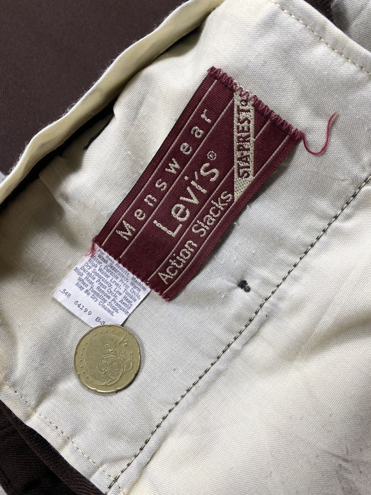 Levi's Vintage 70s Levis Starpress Casual Pant Size US 36 / EU 52 - 5 Thumbnail