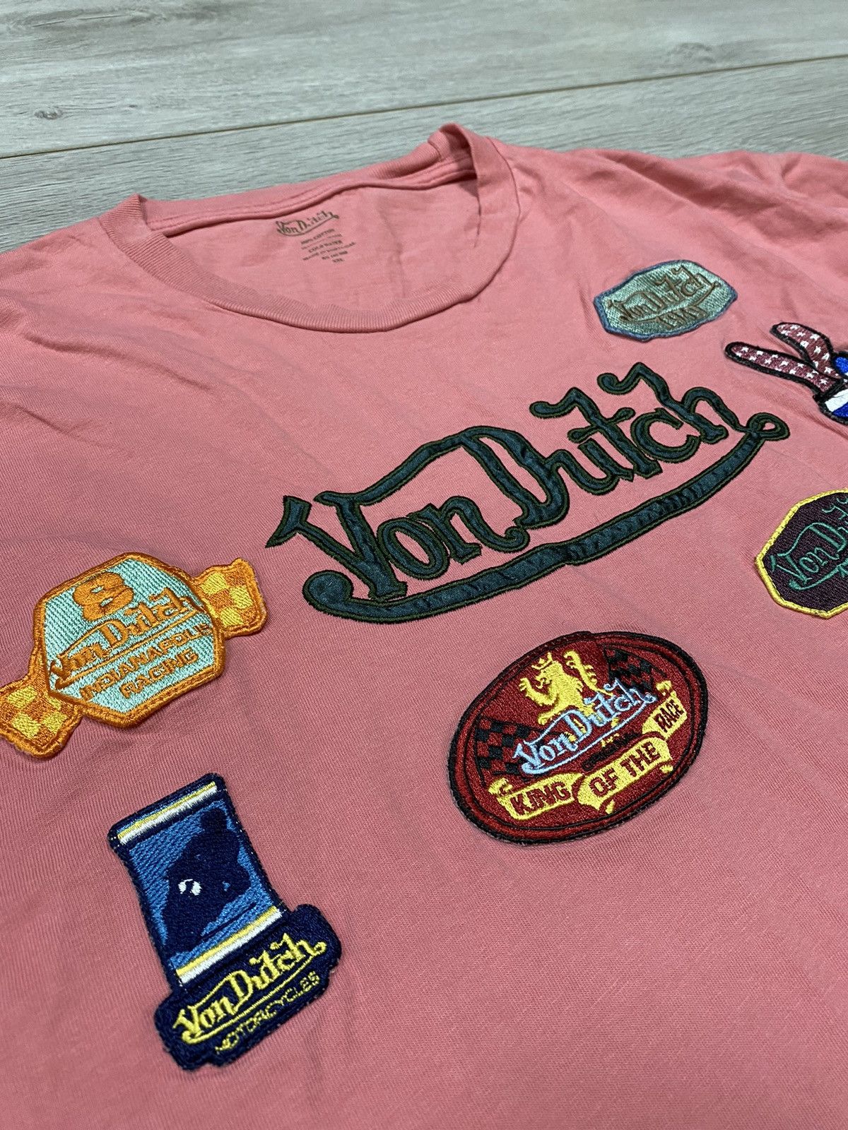 Von Dutch Von Dutch vintage multi logo big long sleeve Size US XXL / EU 58 / 5 - 3 Thumbnail