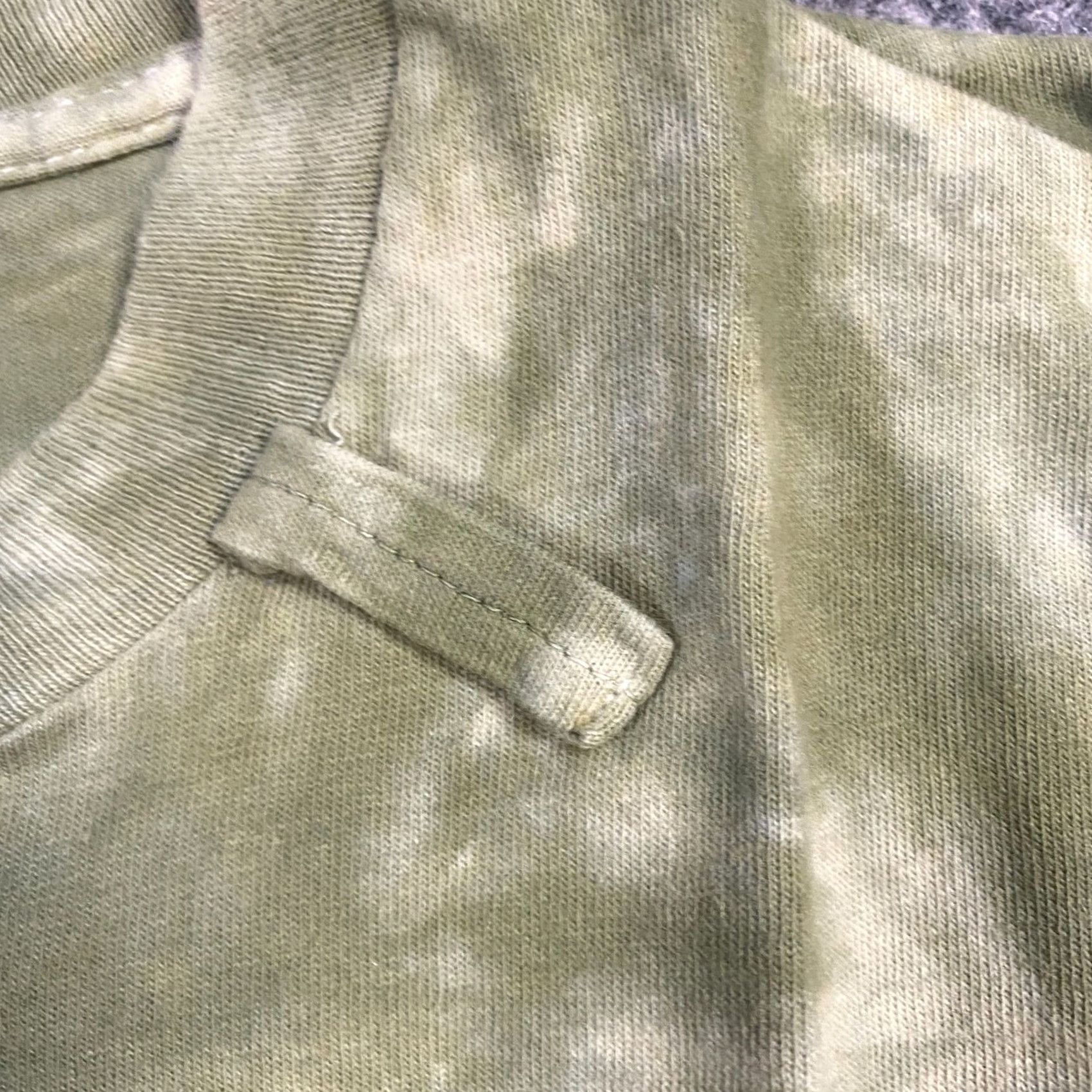 Vintage VINTAGE American Vintage Alaskan Art T-shirt Green L Crew Neck Short Sleeve Men Regular Cotton Jersey Tie Dye Graphic Print Size US L / EU 52-54 / 3 - 4 Thumbnail