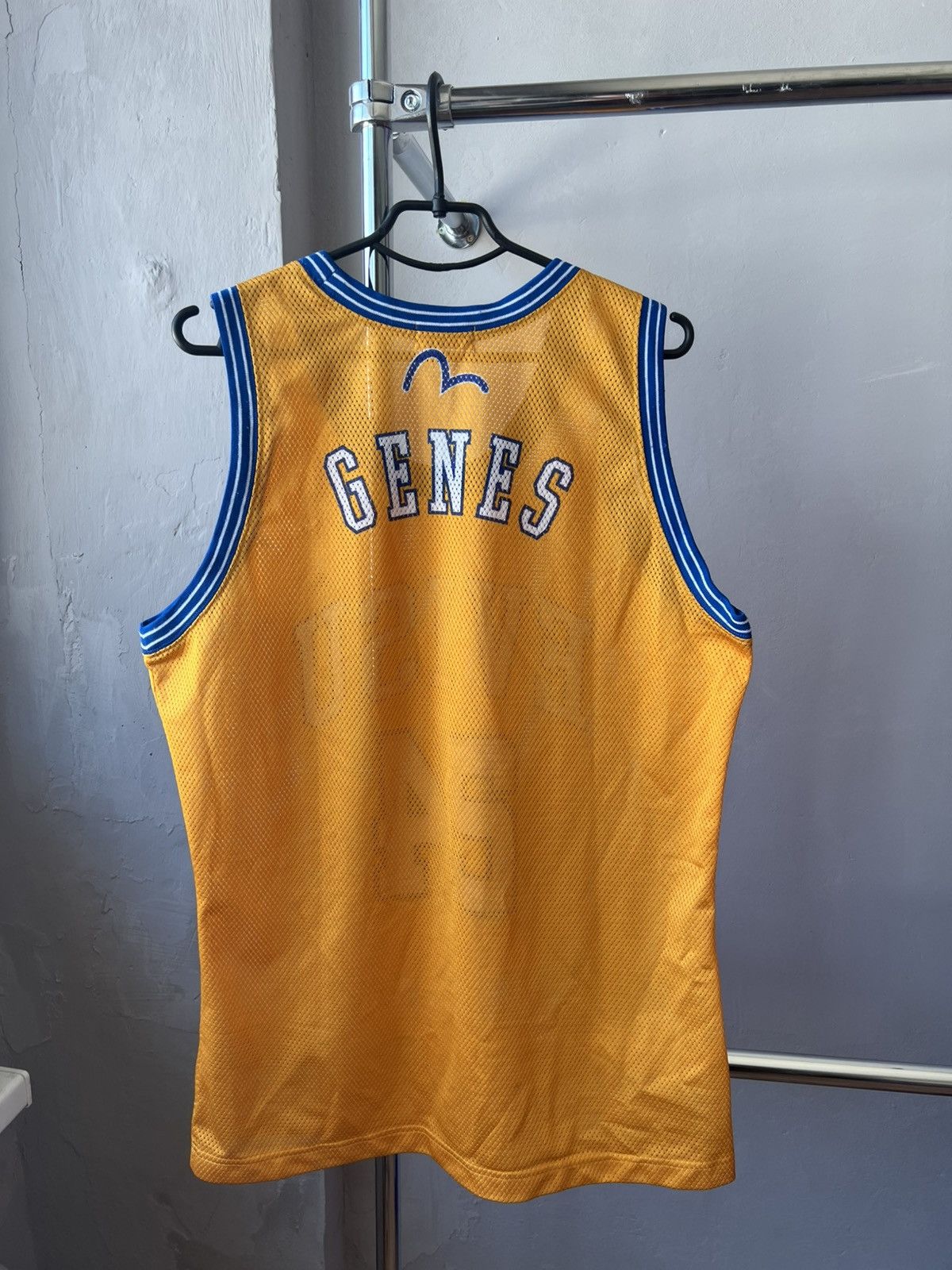 Evisu RARE VINTAGE EVISU X CHAMPION GENES NBA BASKETBALL JERSEY Size US L / EU 52-54 / 3 - 13 Thumbnail