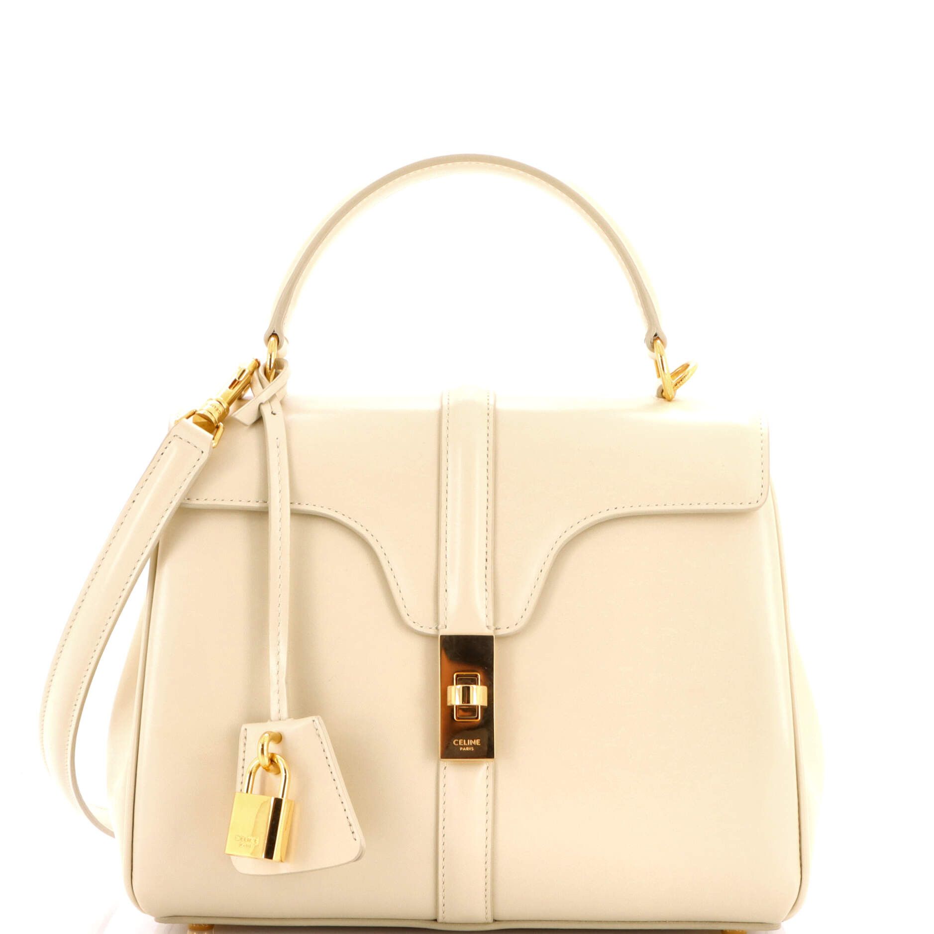 Celine 16 Top Handle Bag, Women's