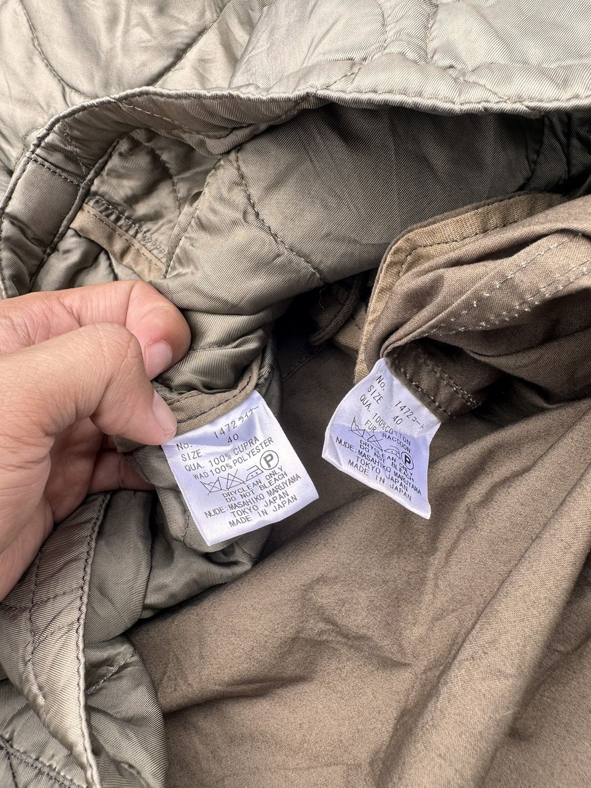 Nude: Masahiko Maruyama Nude : Masahiko Maruyama Parka Size US S / EU 44-46 / 1 - 8 Thumbnail