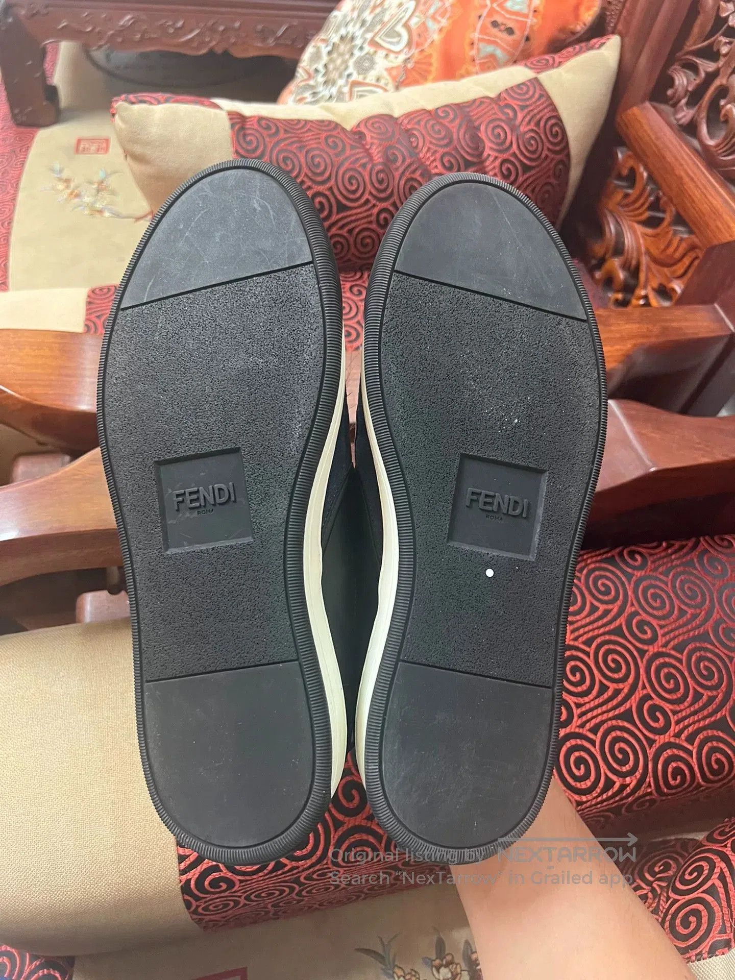 Fendi Fendi Monster Suede Fur Men’s Shoes. Size US 6.5 / EU 39-40 - 9 Thumbnail