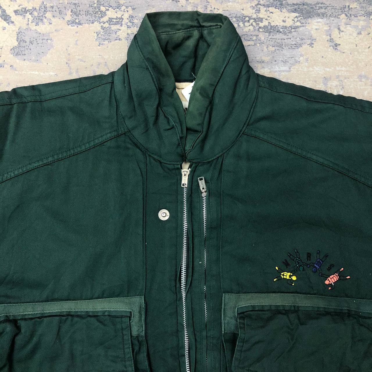 Japanese Brand T670 VTG HOMME IMAGE BOMBER JACKETS Size US L / EU 52-54 / 3 - 5 Thumbnail