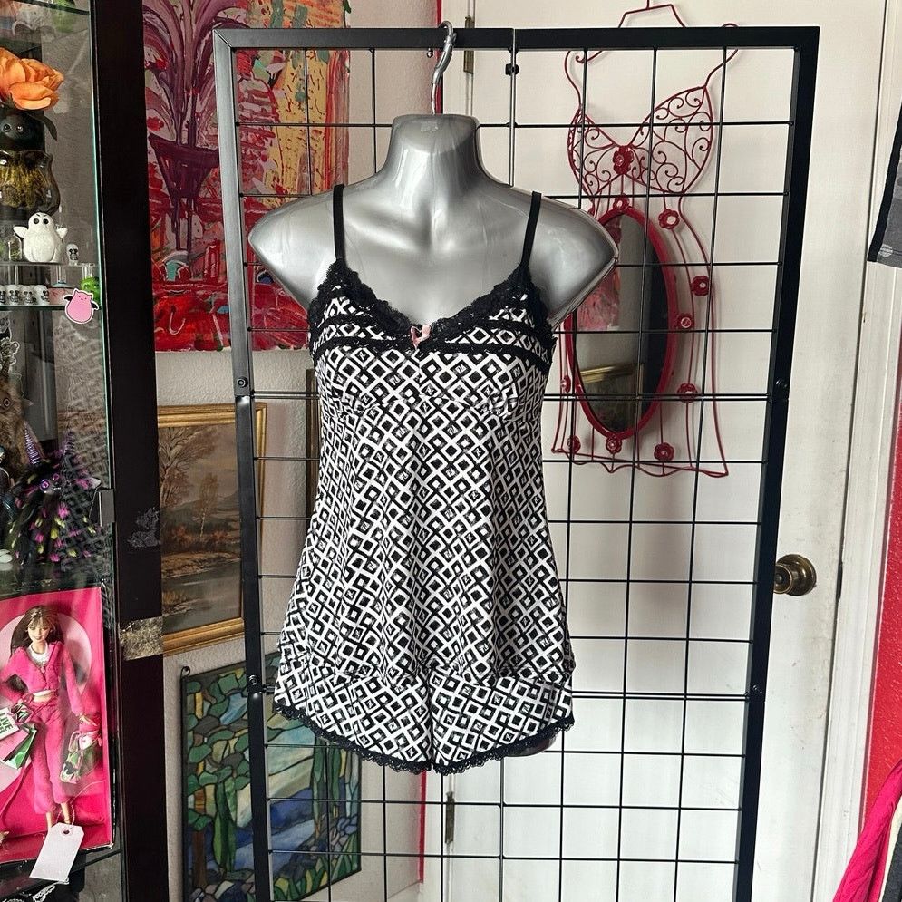 Other adrienne vittadini black white pajama sleepwear set shorts Size ONE SIZE - 1 Thumbnail