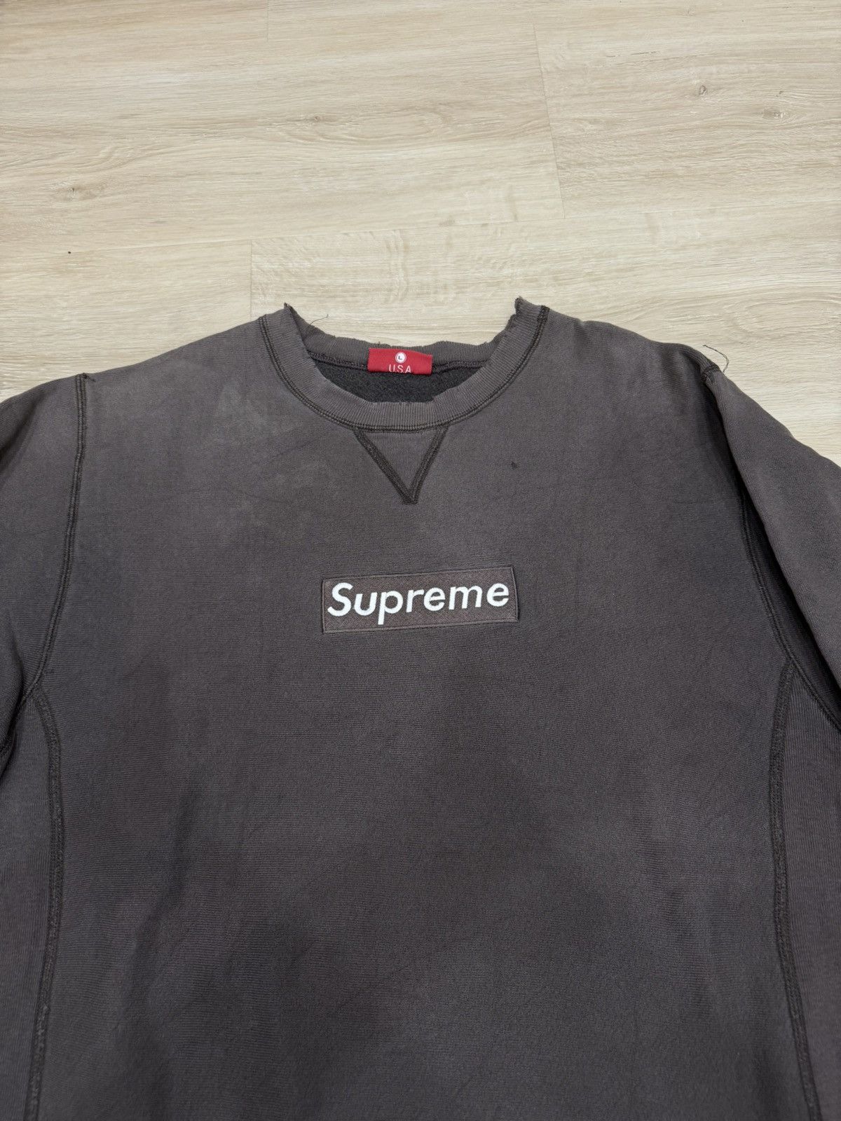 Supreme Supreme 1997 Box Logo Crewneck Size US L / EU 52-54 / 3 - 3 Thumbnail