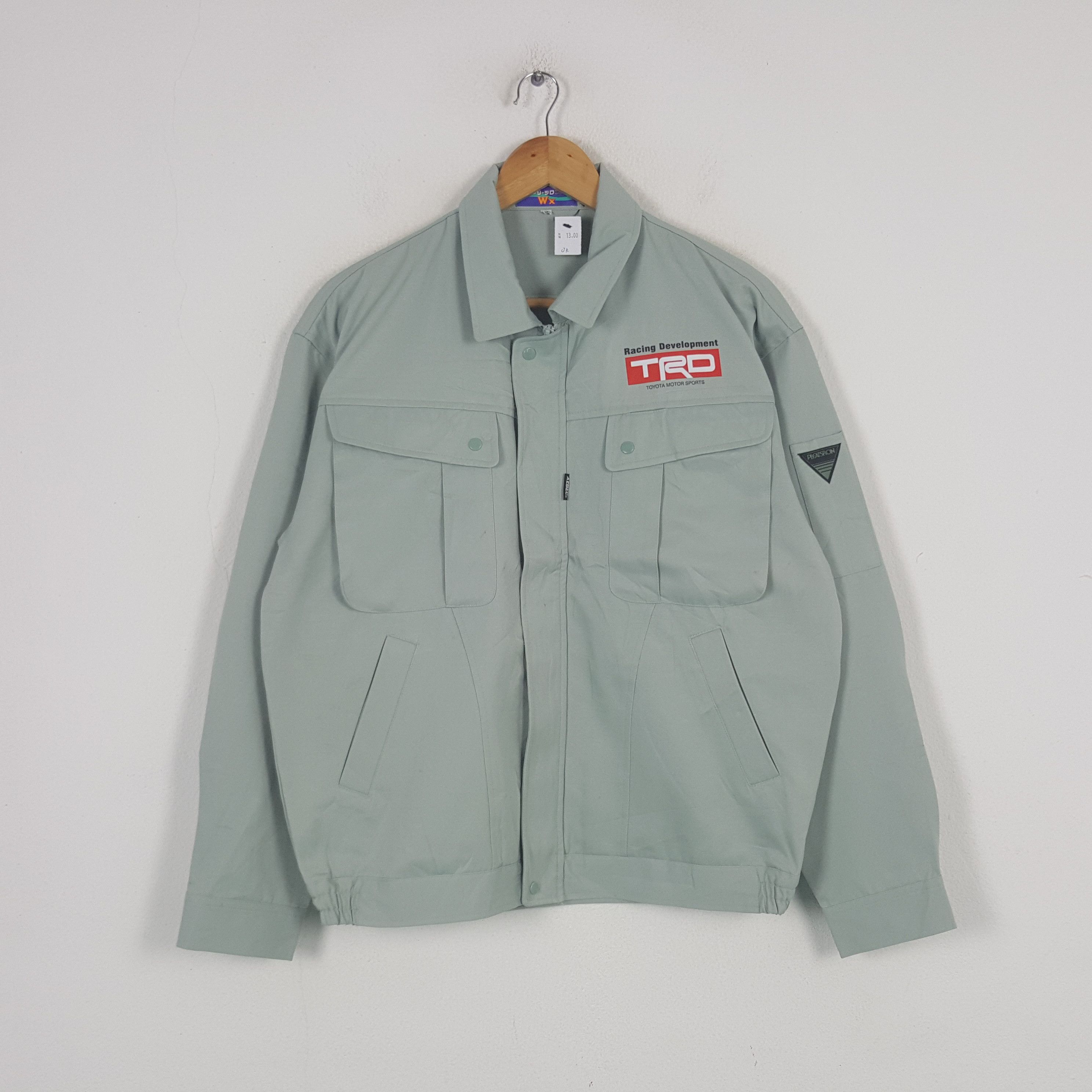 Japanese Brand × Vintage Vintage TRD Racing Development Toyota Custom Jacket C288N12 Size US L / EU 52-54 / 3 - 3 Thumbnail