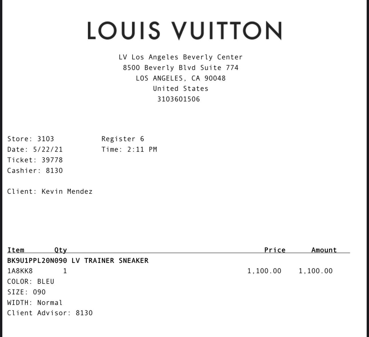 Louis Vuitton × Virgil Abloh Louis Vuitton Transparent Blue Sneaker Trainers Size US 11 / EU 44 - 9 Thumbnail