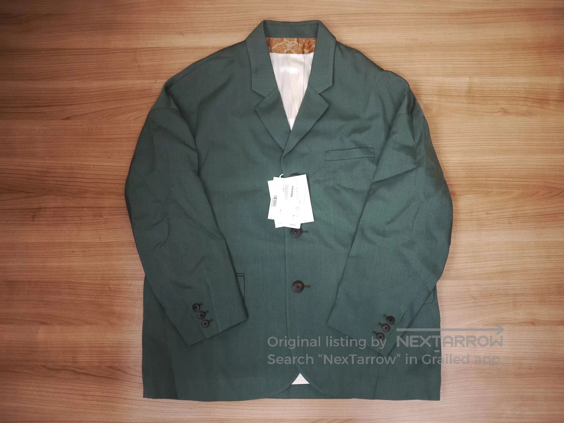 Visvim visvim hammons jacket in green color. Size US S / EU 44-46 / 1 - 1 Thumbnail